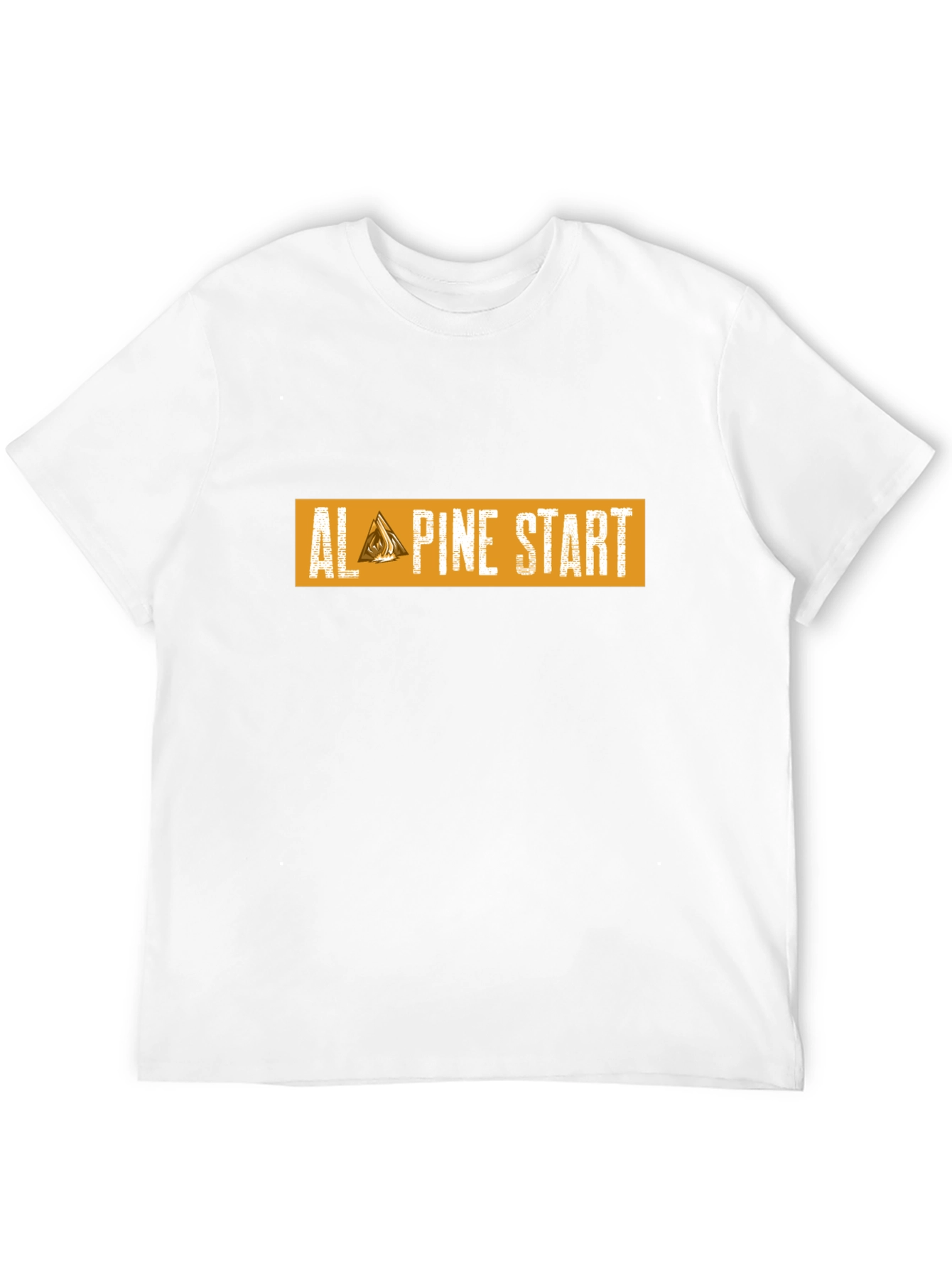 Camiseta Negra Alpine Start para Aventura