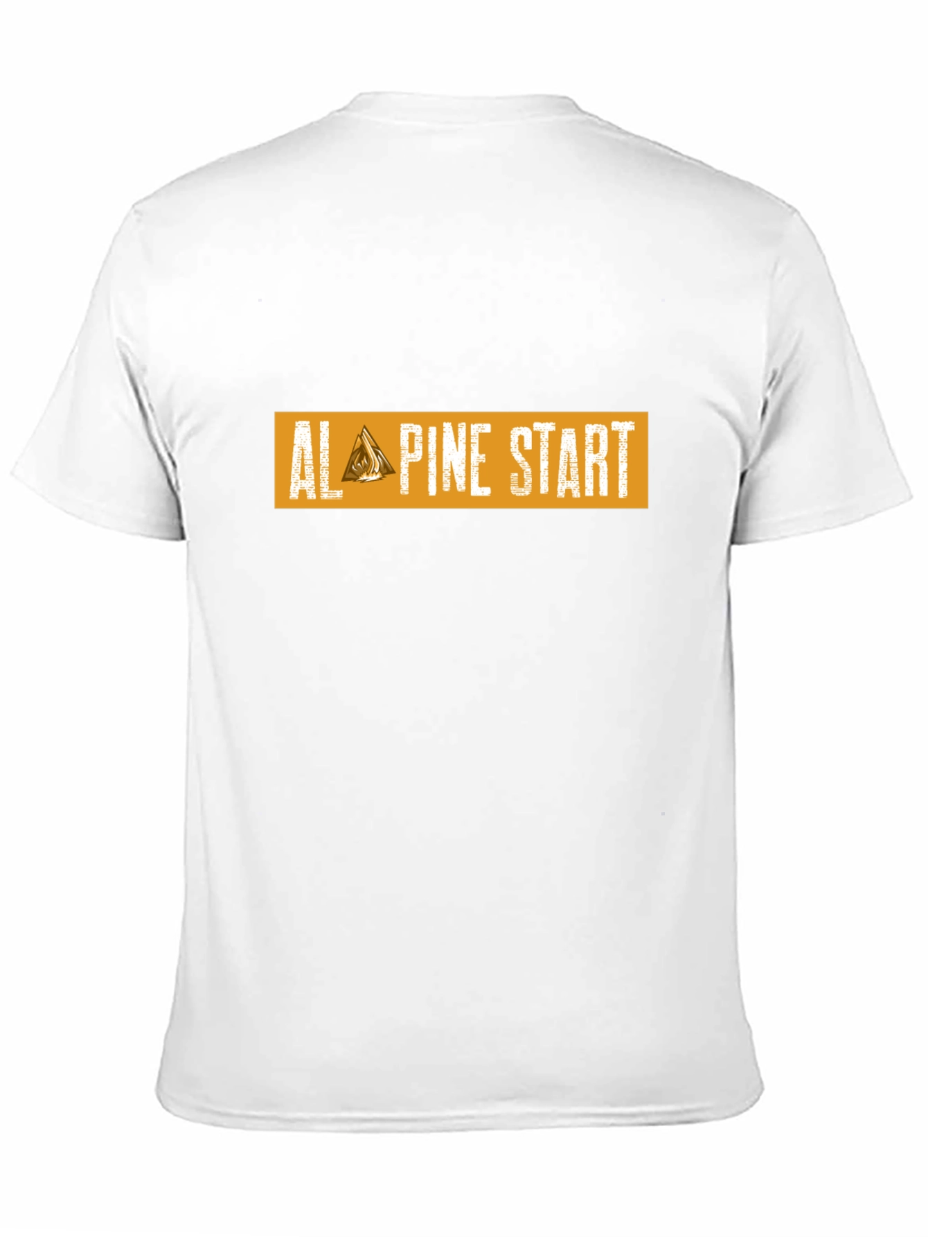 Camiseta Negra Alpine Start para Aventura