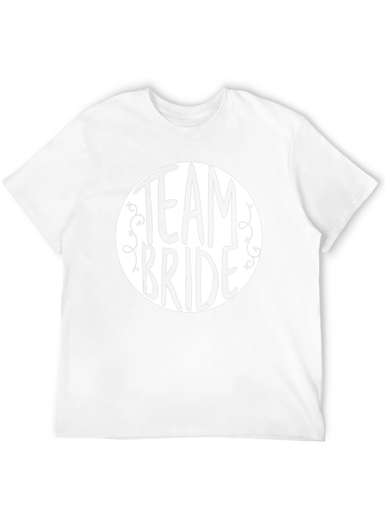 Camiseta Team Bride Negra para Despedida de Soltera