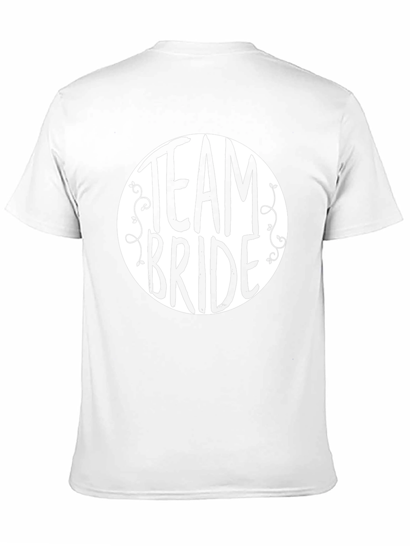 Camiseta Team Bride Negra para Despedida de Soltera