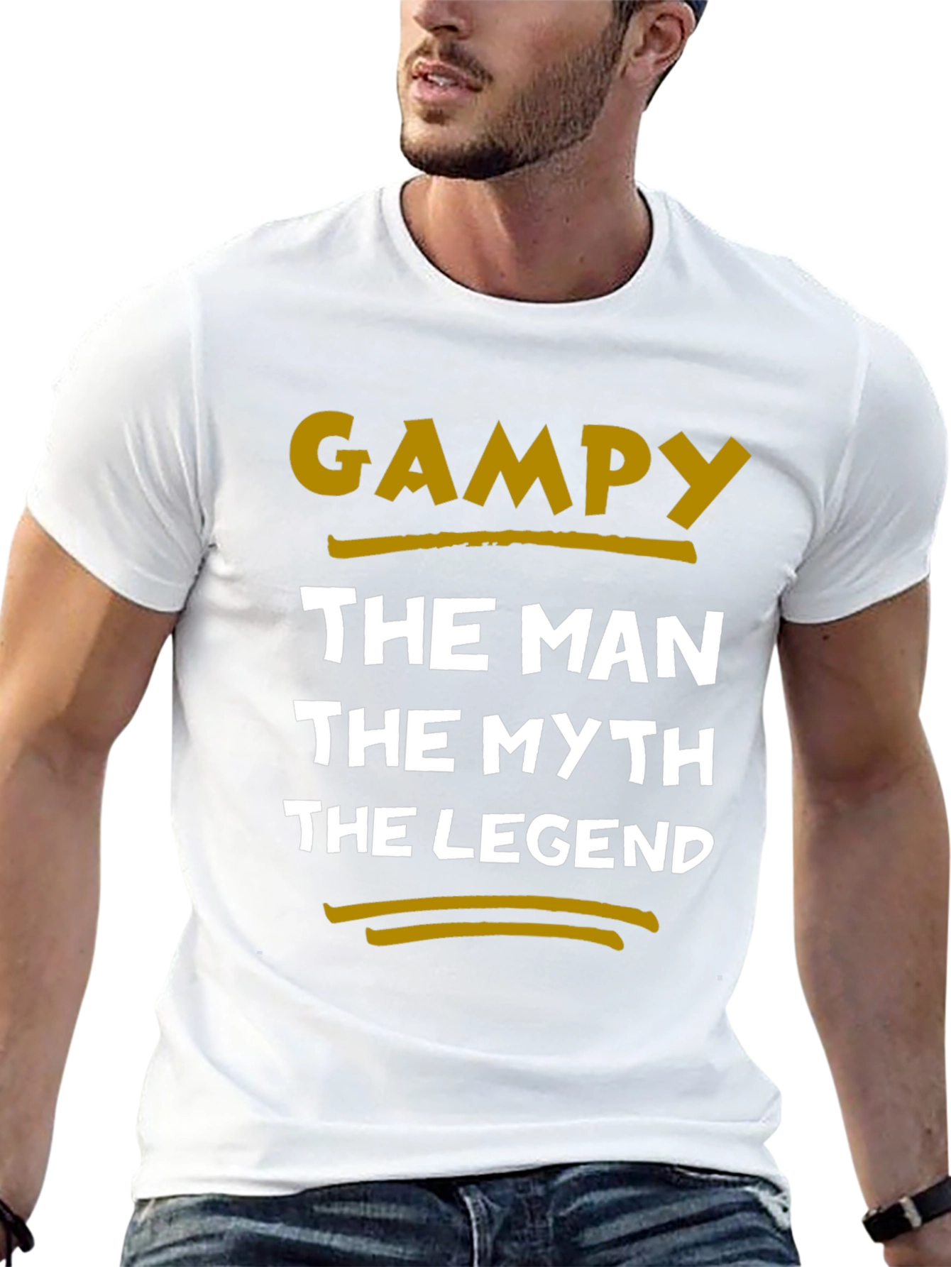 Camiseta Gamppy - El Hombre El Mito La Leyenda
