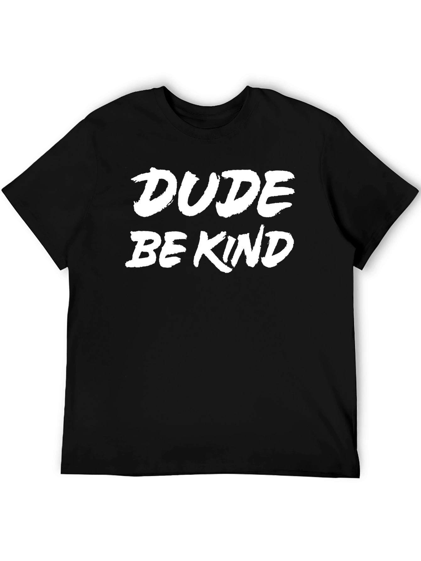 Camiseta Negra Dude Be Kind