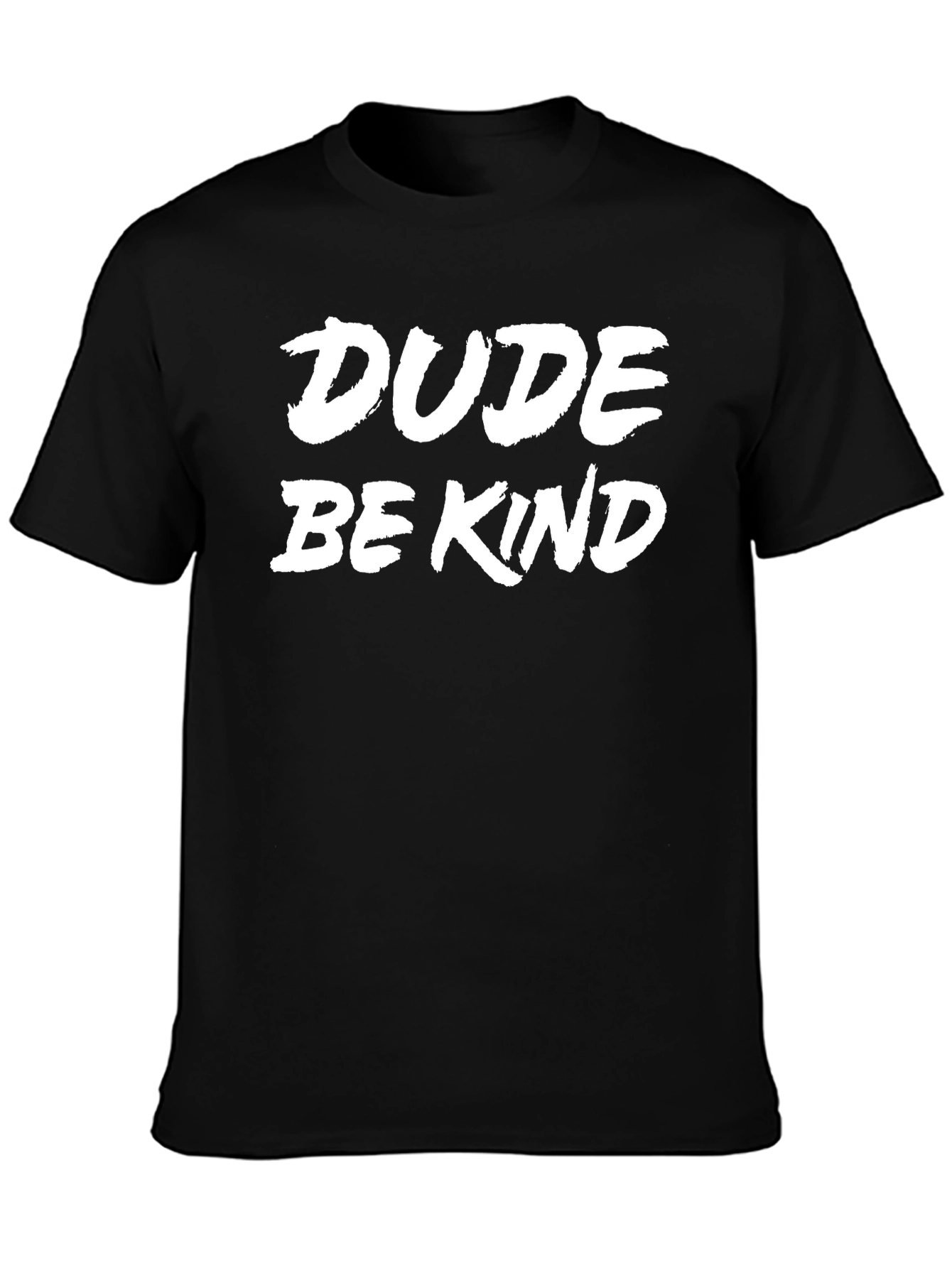 Camiseta Negra Dude Be Kind