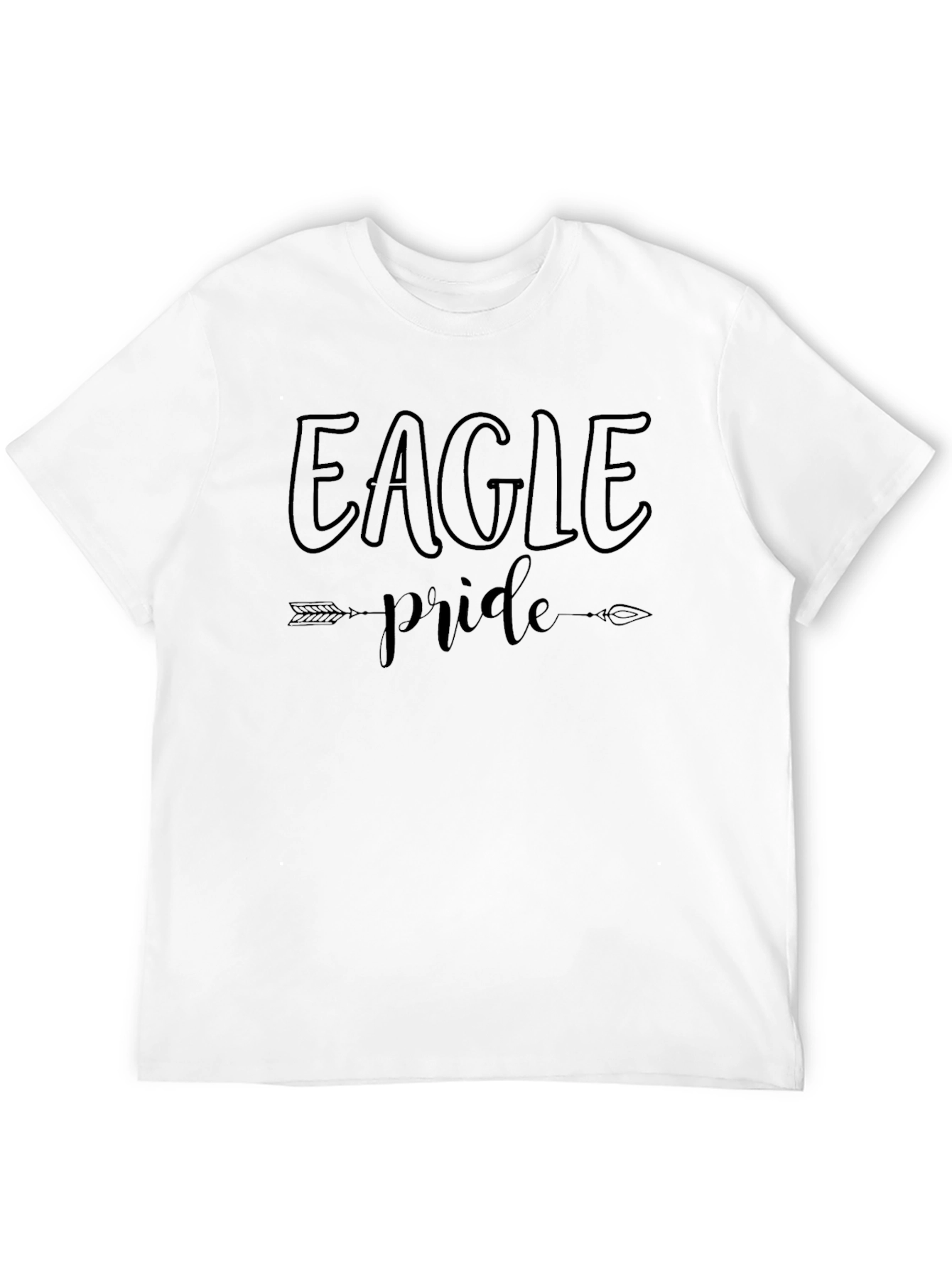 Camiseta Negra Eagle Pride Casual