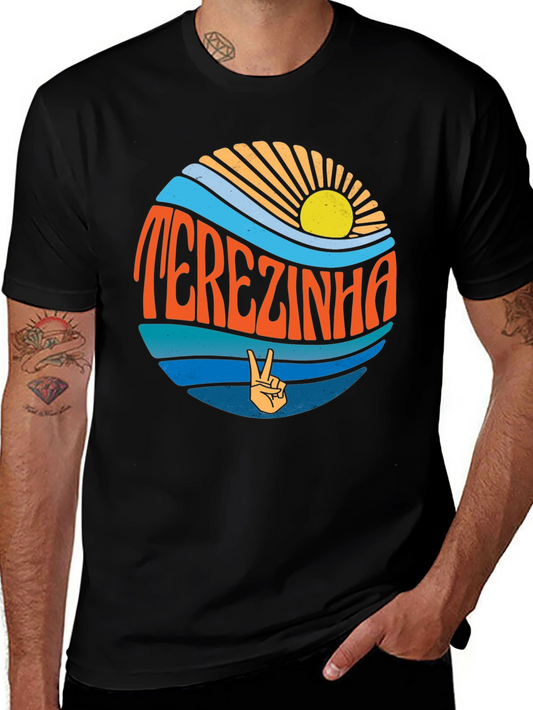 Camiseta Terezina Vintage Sol y Olas