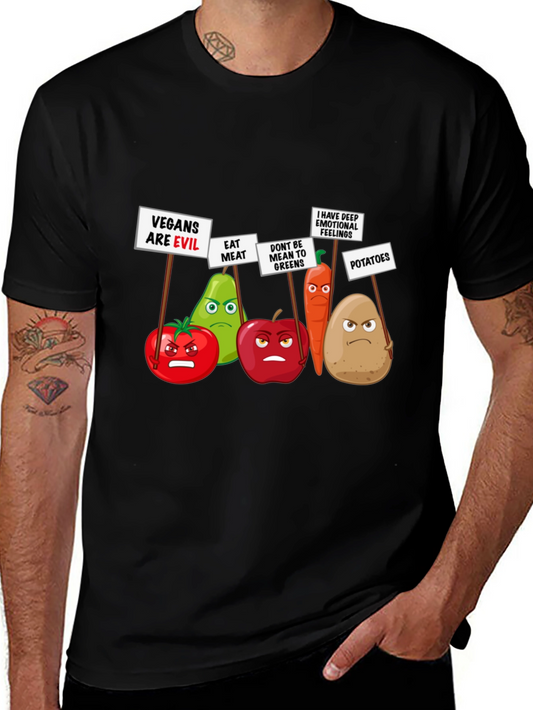 Camiseta Veganos Malvados - Protesta Vegetal