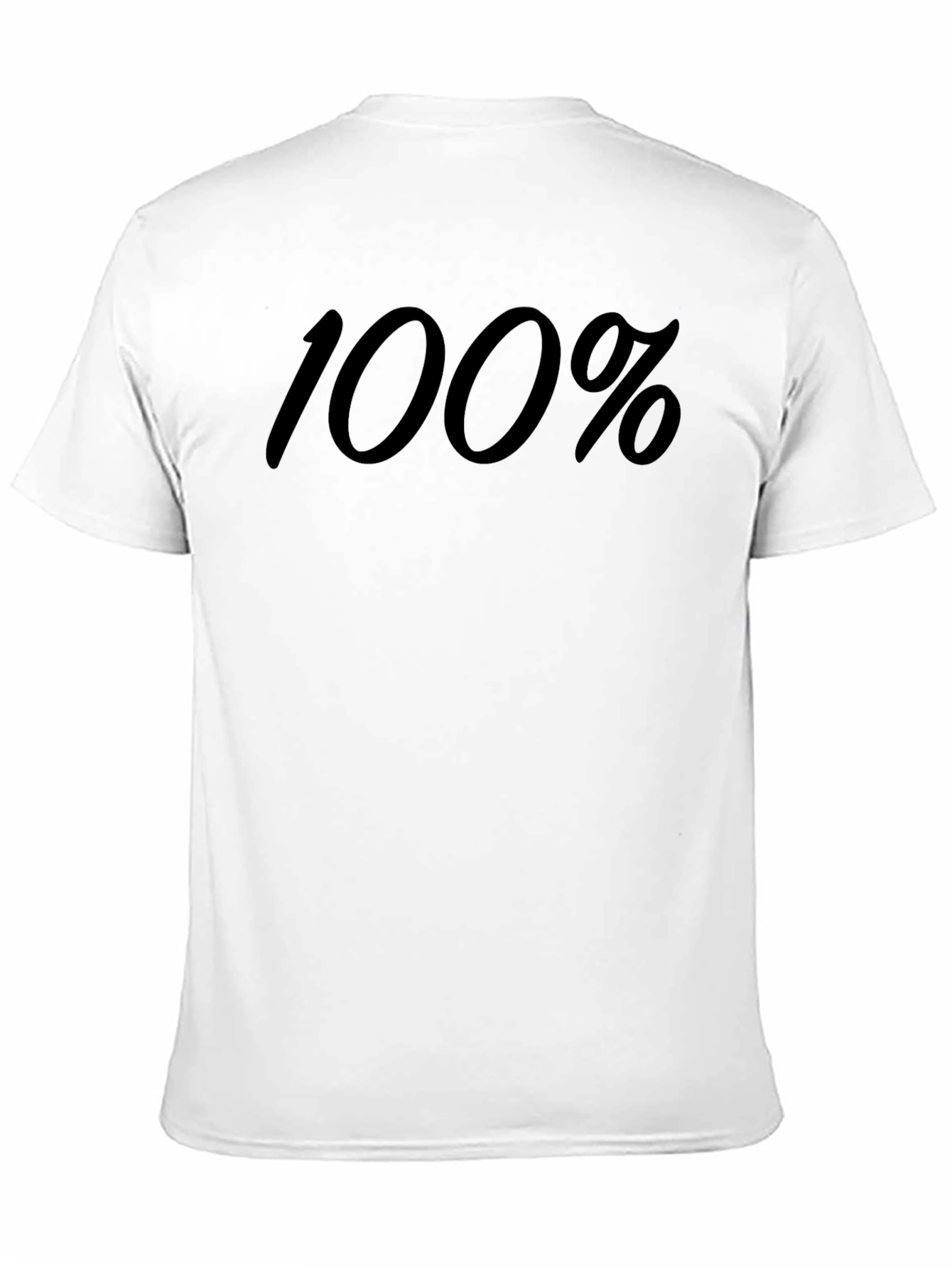 Camiseta Negra 100% Algodón Diseño Casual