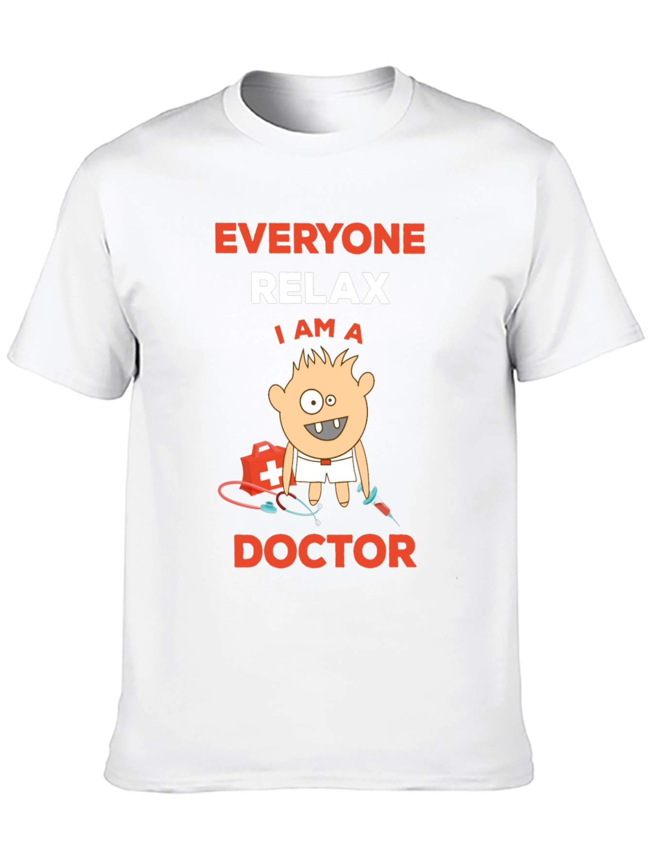 Camiseta Negra Soy Doctor: Relájate con Estilo