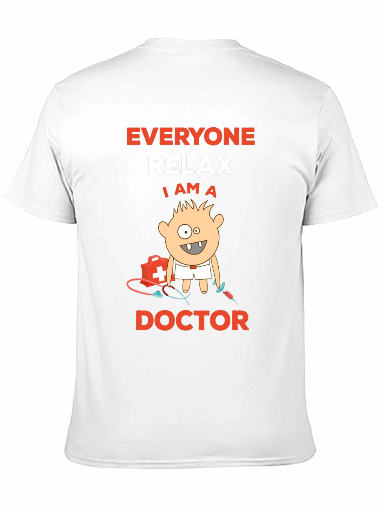 Camiseta Negra Soy Doctor: Relájate con Estilo