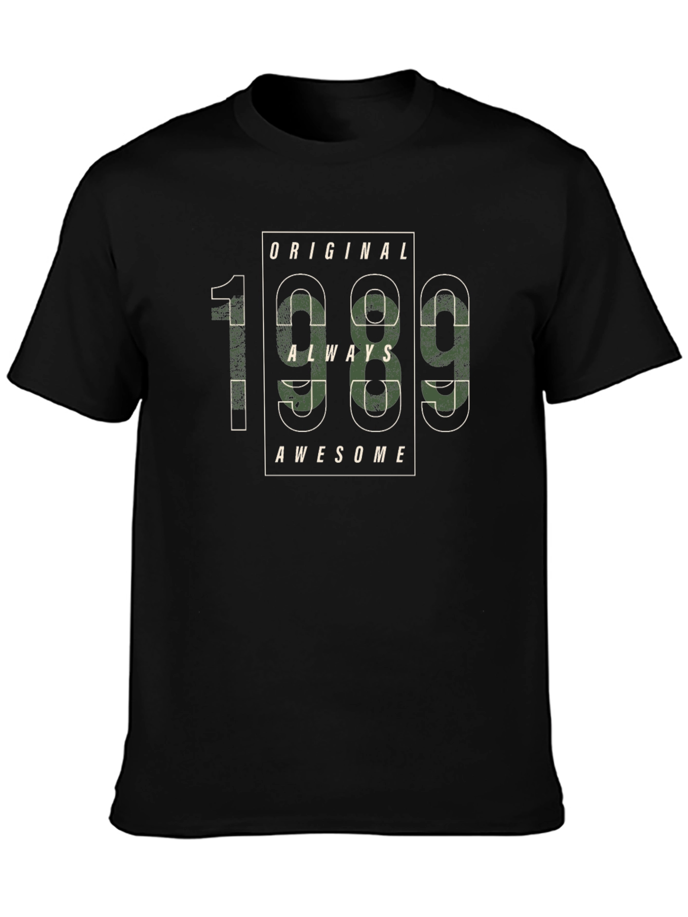 Camiseta Negra Original 1989