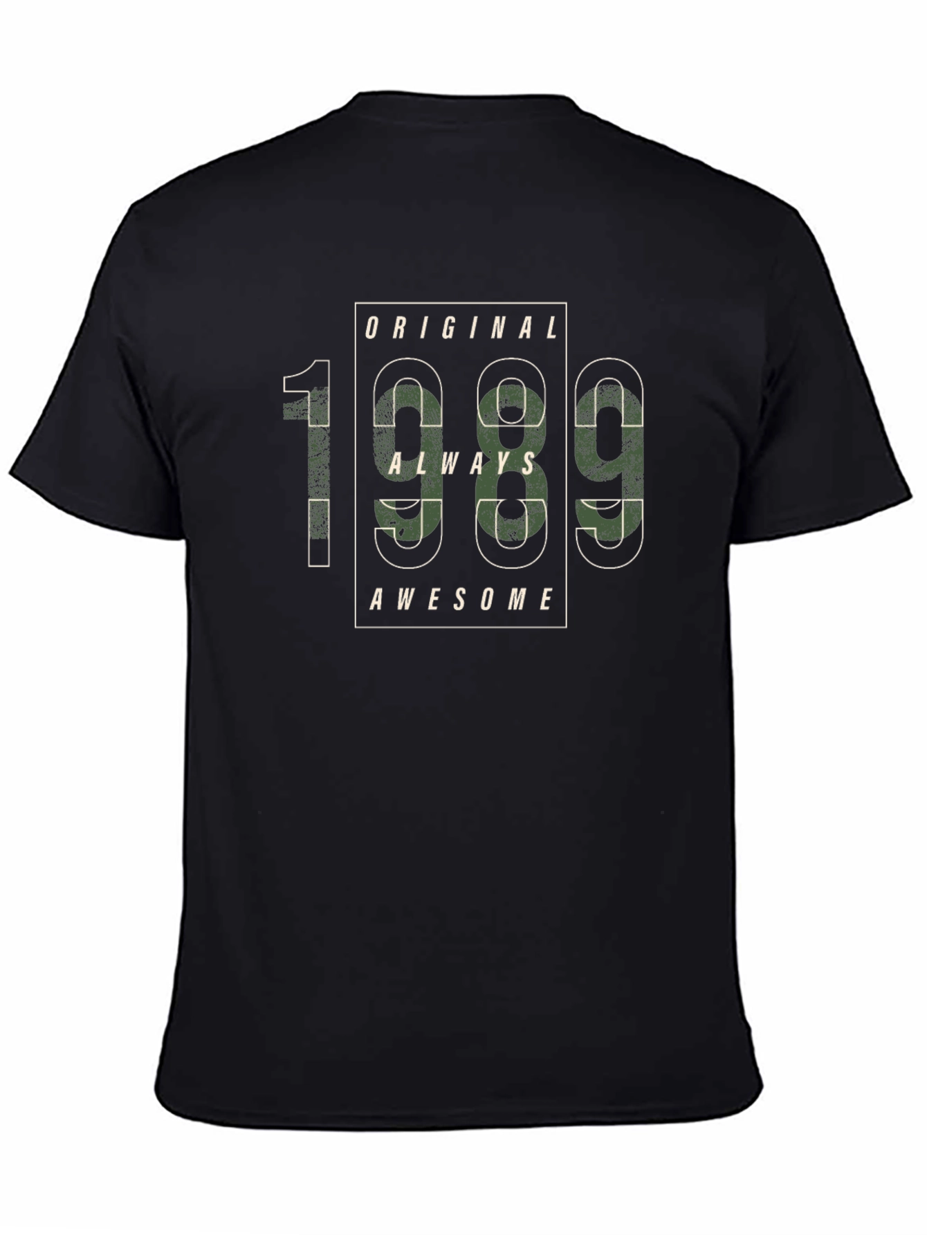 Camiseta Negra Original 1989