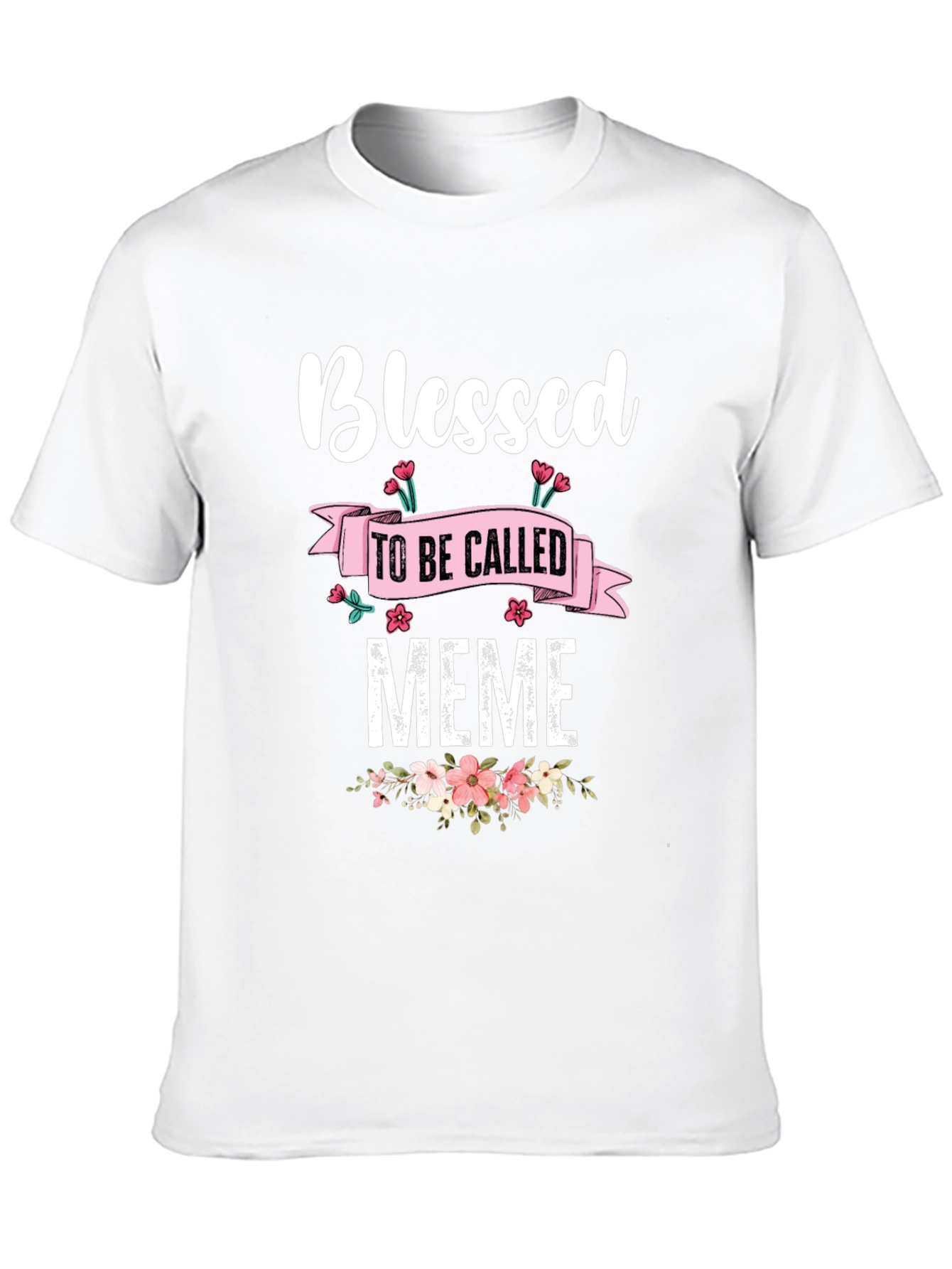 Camiseta Negra Blessed to be Called Meme