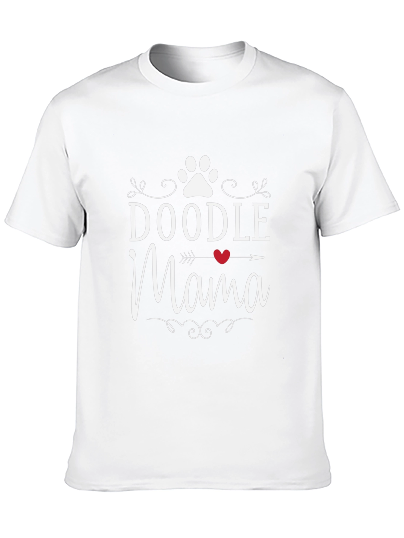 Camiseta Negra Doodle Mama