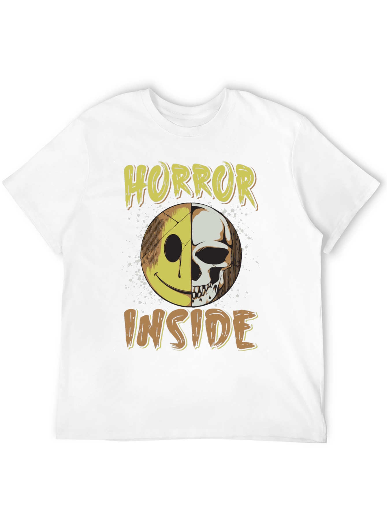 Camiseta Horror Inside Negra para Hombre