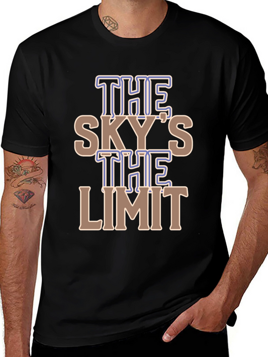 Camiseta Negra El Cielo es el Límite