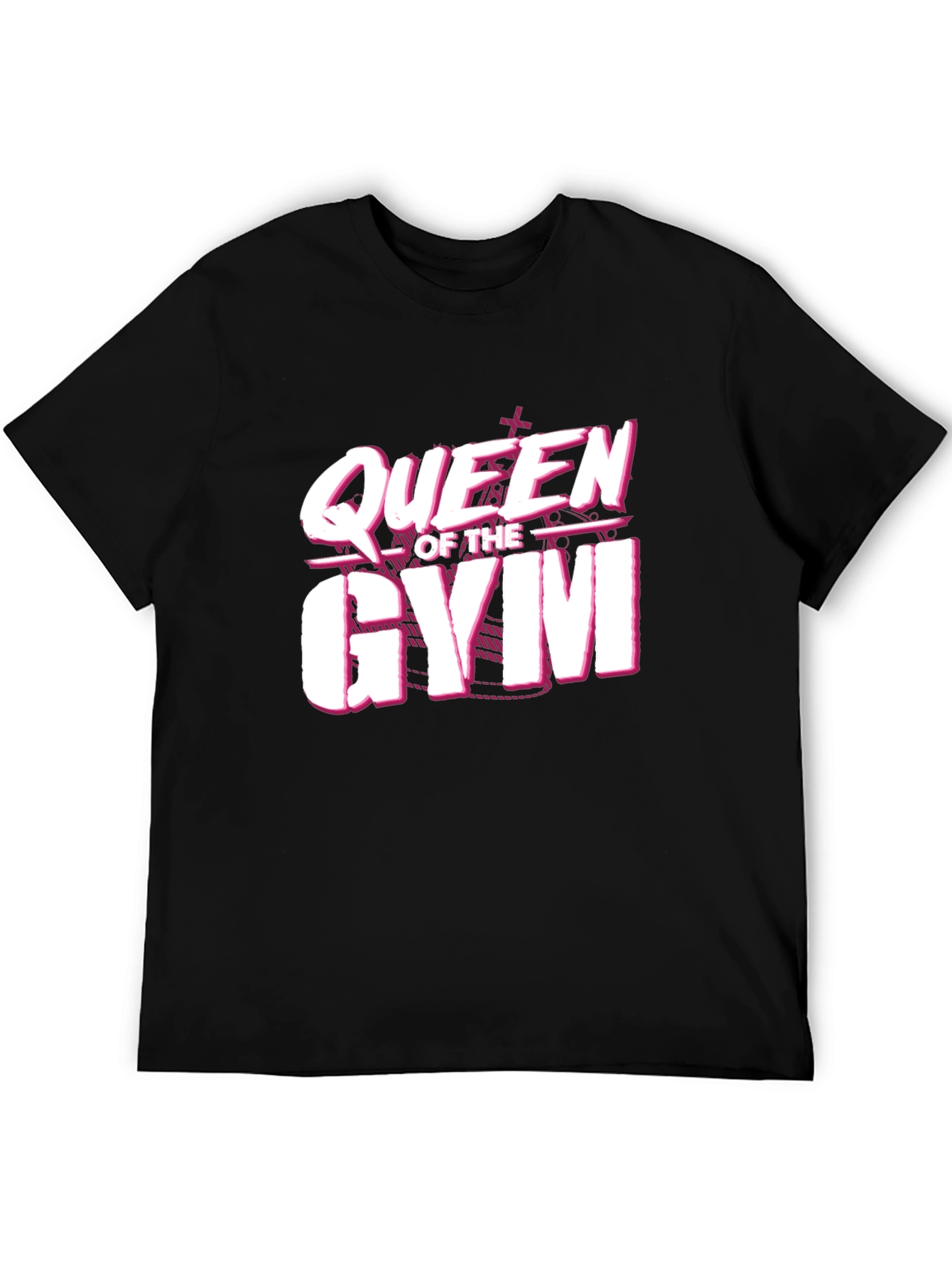 Camiseta Queen of the Gym Negra