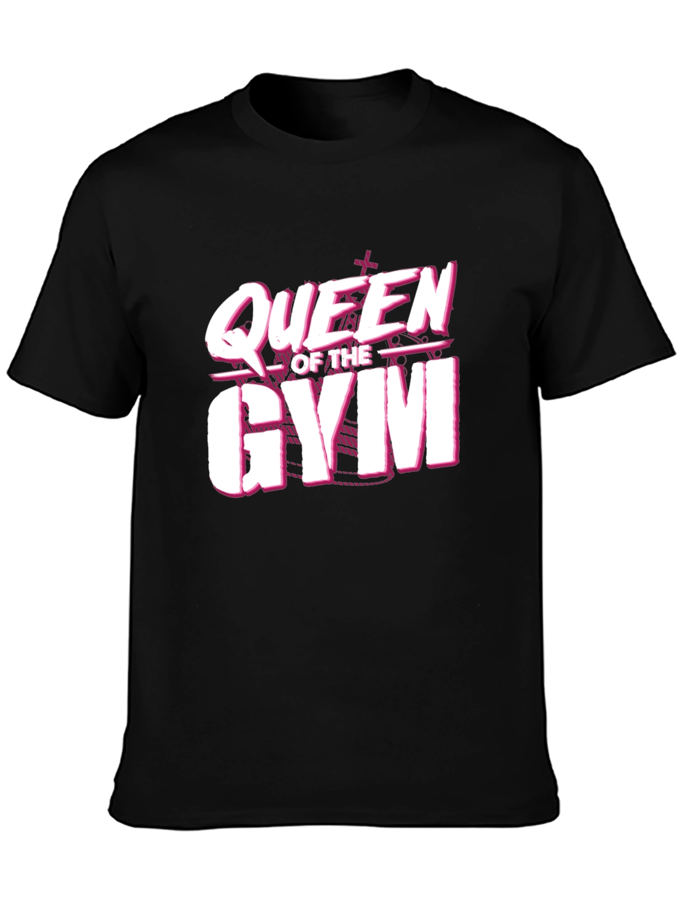 Camiseta Queen of the Gym Negra