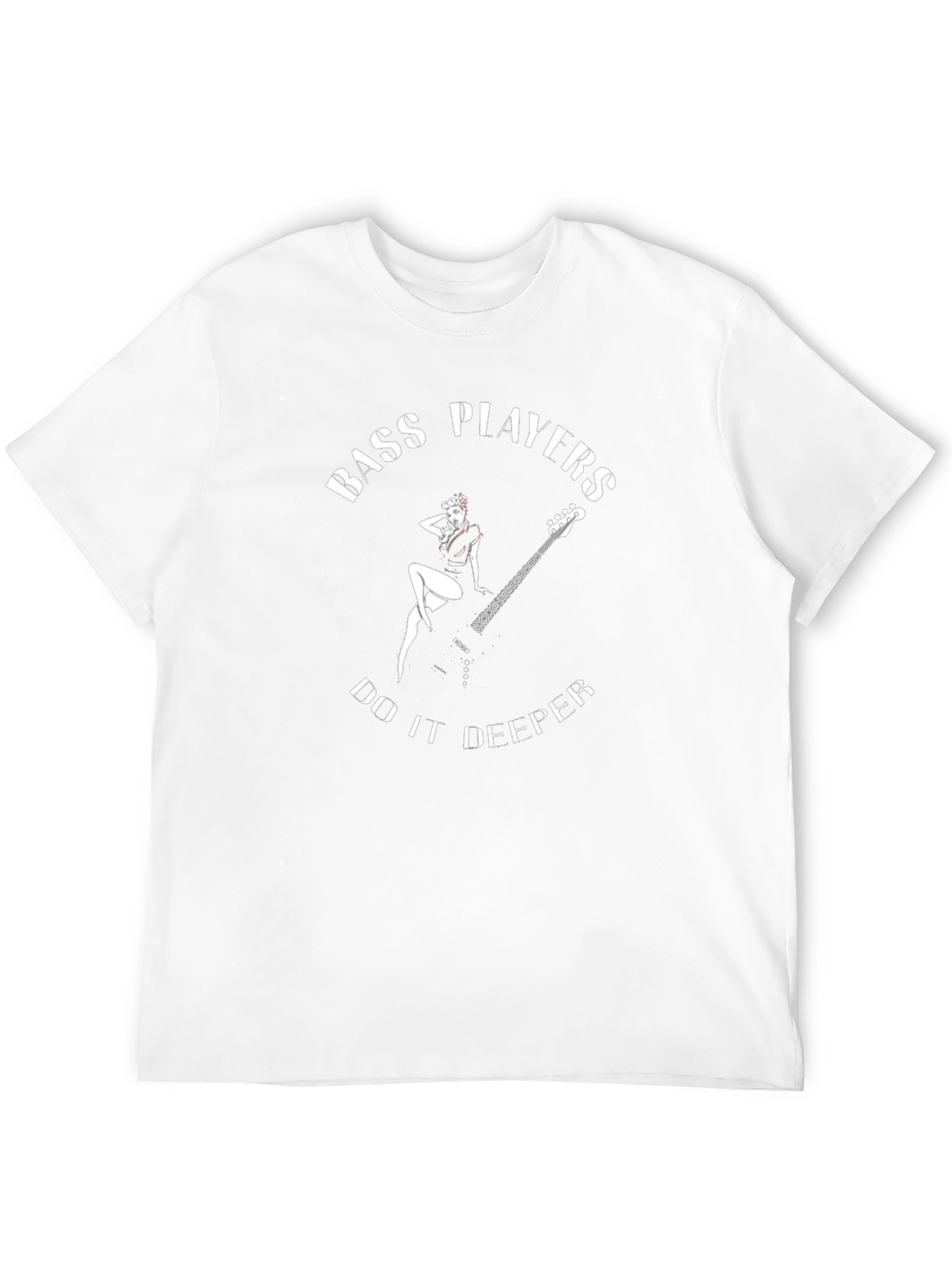 Camiseta Negra: Bajistas Lo Hacen Más Profundo