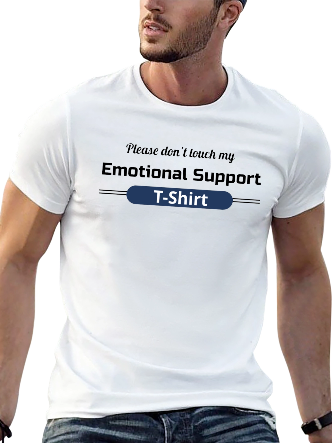 Camiseta de Soporte Emocional - No Tocar