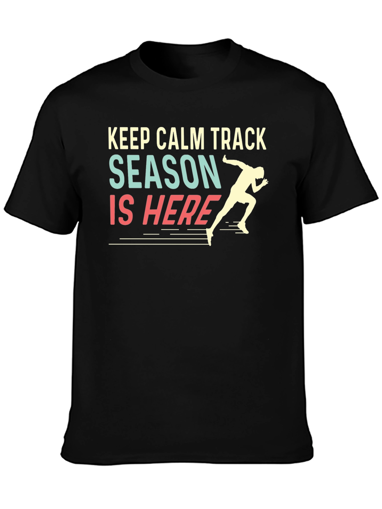 Camiseta Negra Deportiva - Temporada de Pista