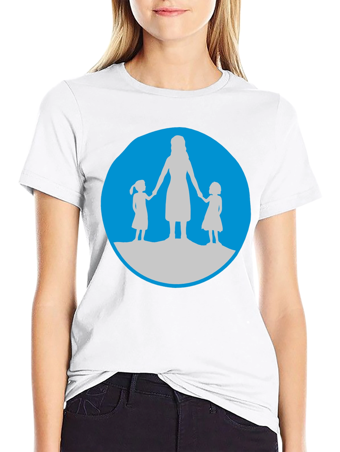 Camiseta Hombre: Madre e Hijas - Diseño Adorable