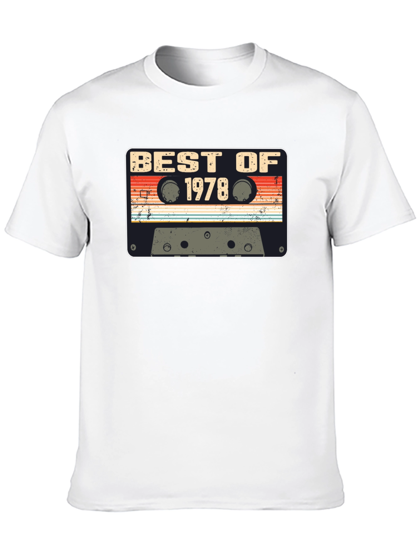 Camiseta Best Of 1978 Retro Cassette