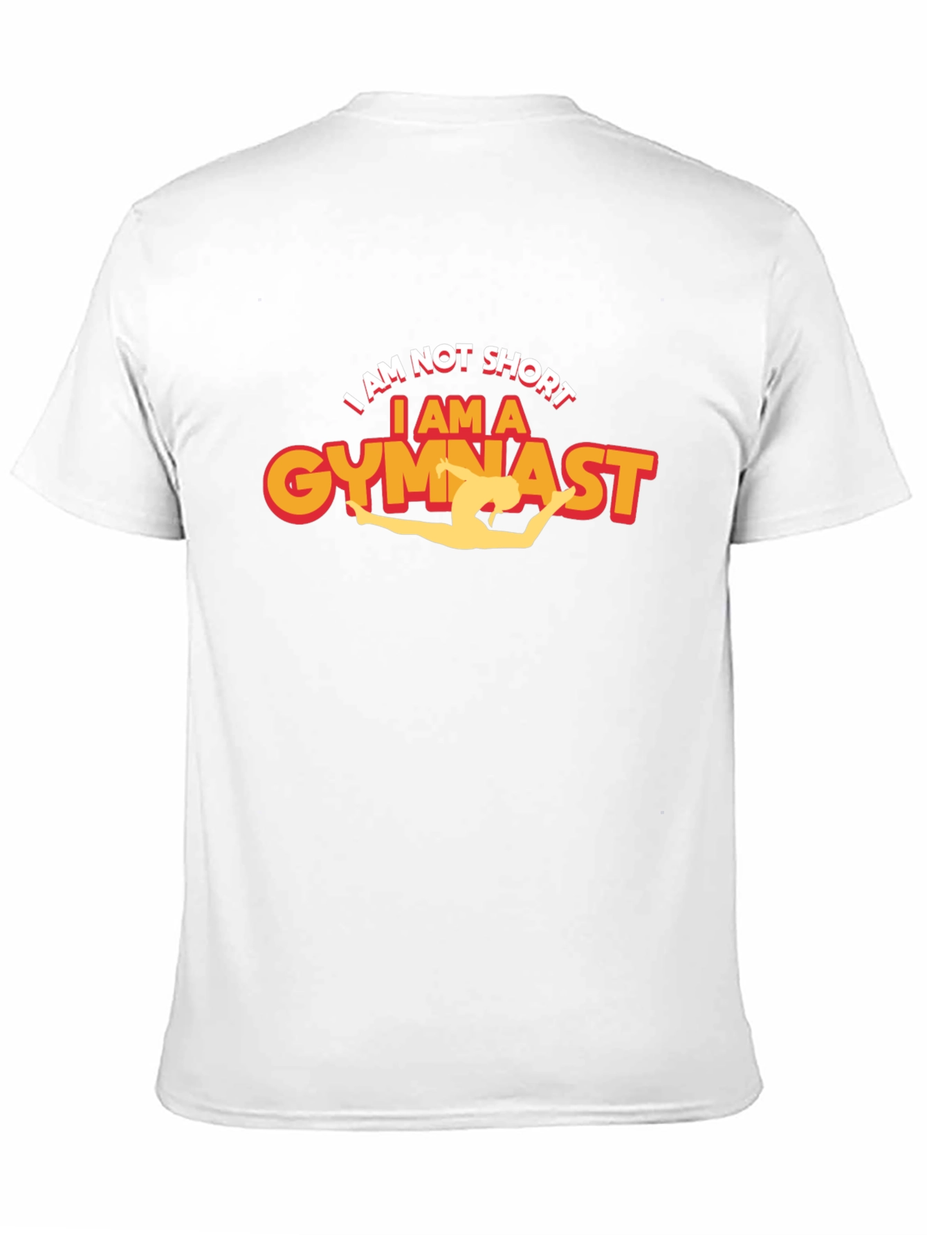 Camiseta Negra Soy Gimnasta Divertida