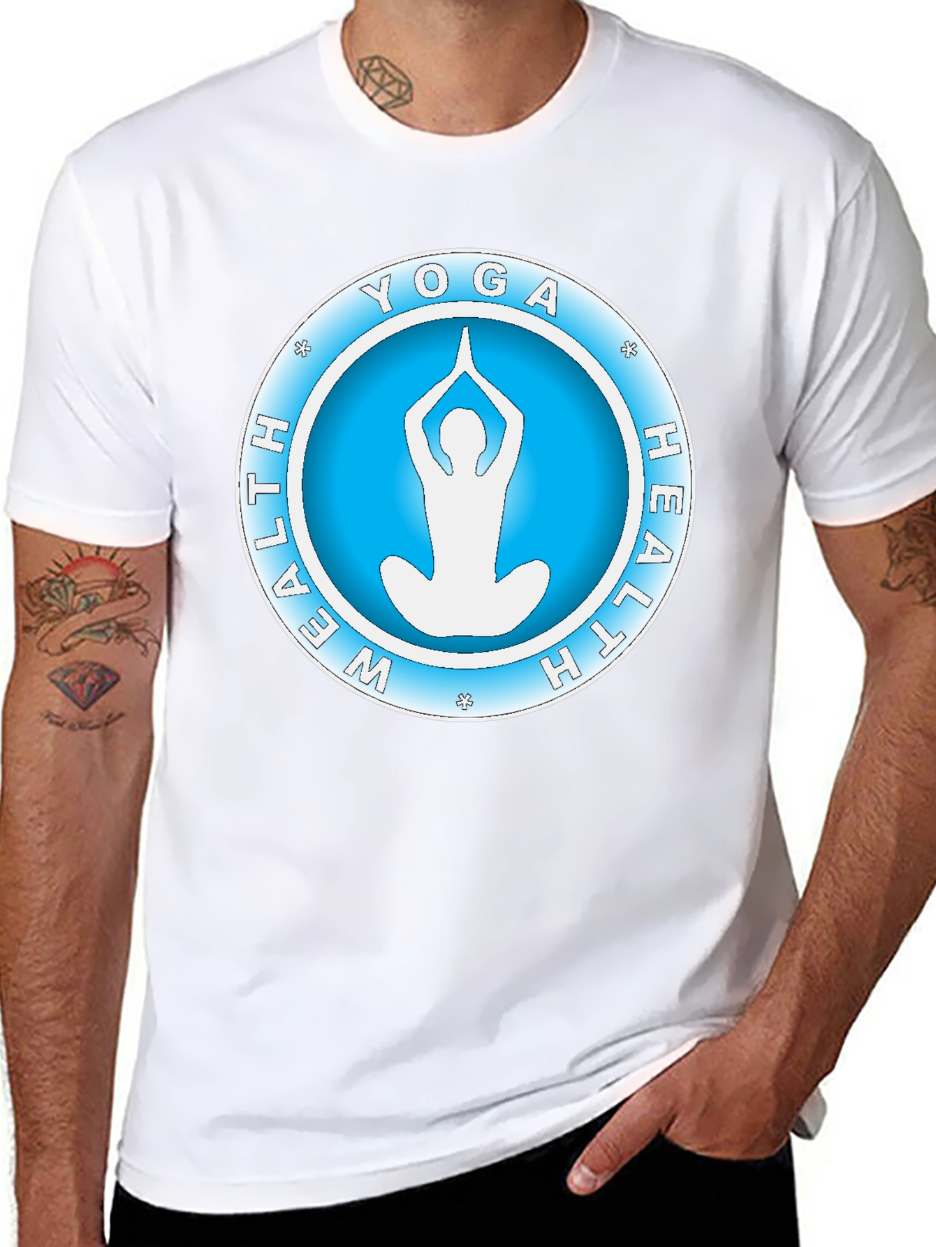 Camiseta Yoga Salud Bienestar - Diseño Exclusivo