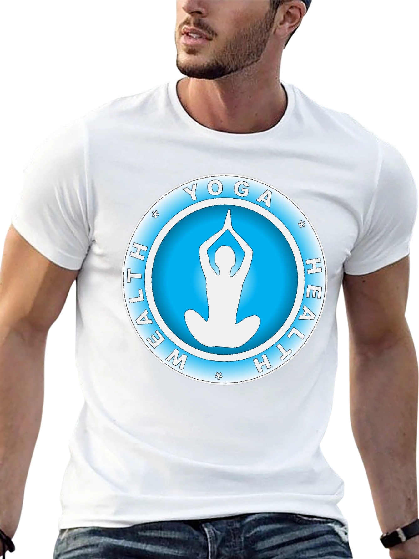 Camiseta Yoga Salud Bienestar - Diseño Exclusivo
