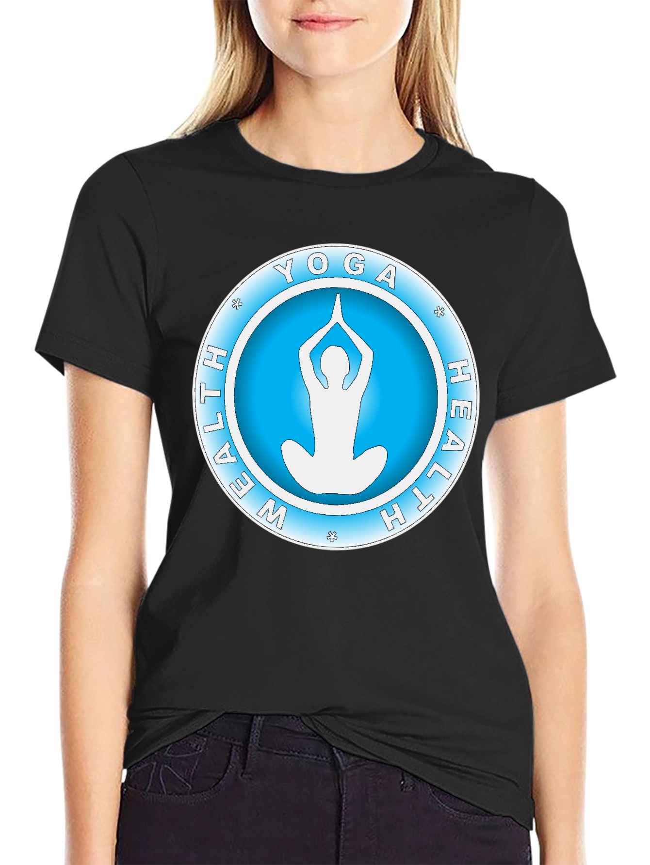 Camiseta Yoga Salud Bienestar - Diseño Exclusivo