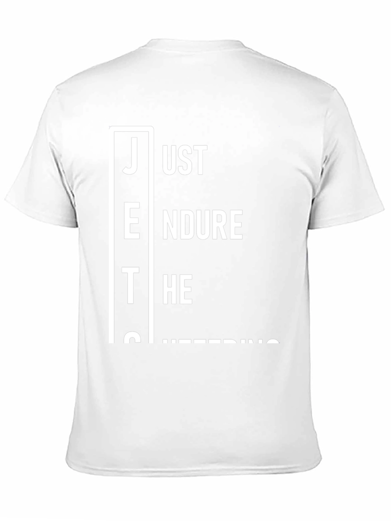 Camiseta Negra: Just Endure The Suffering