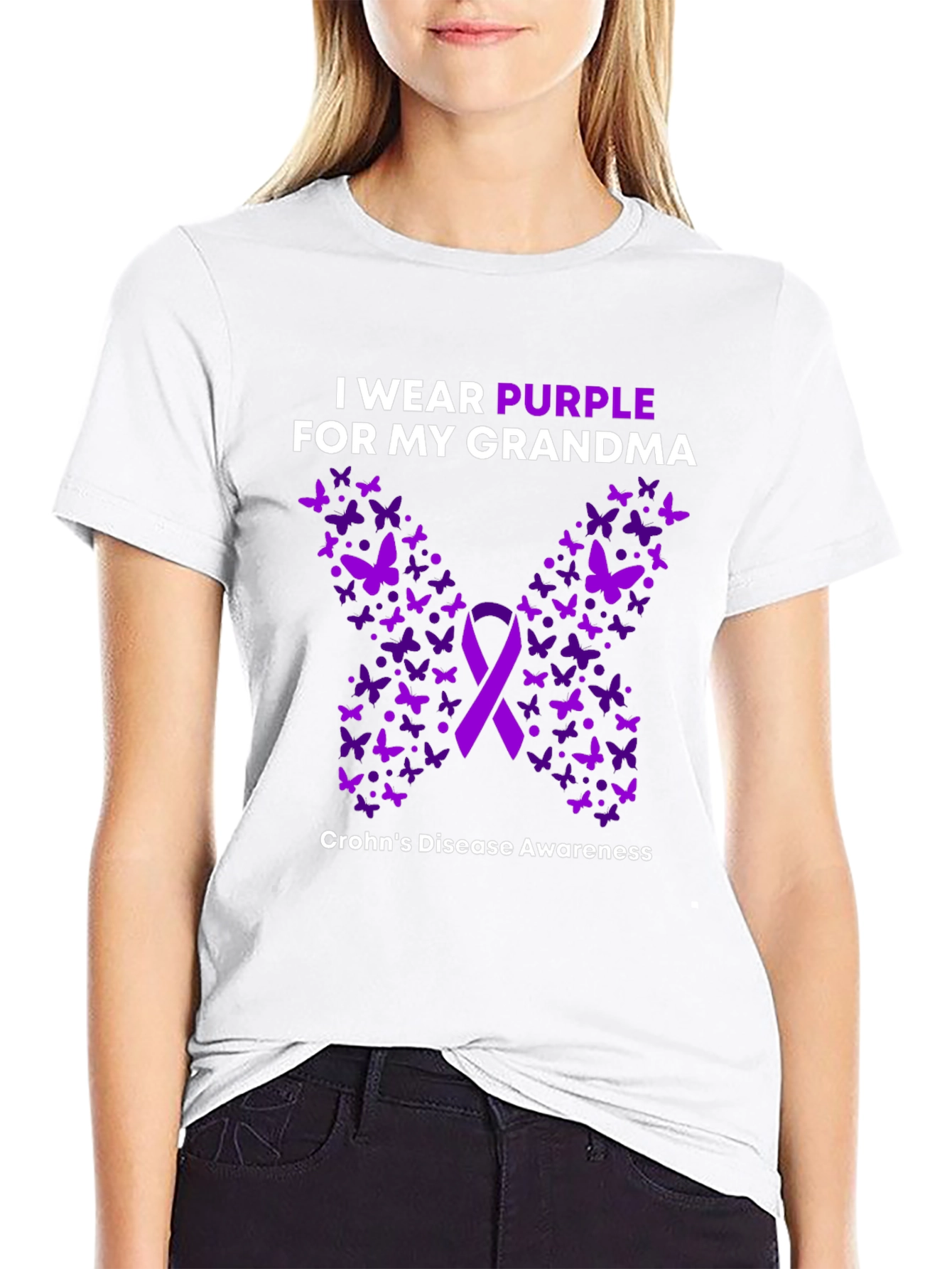 Camiseta Concientización Crohns - Abuela