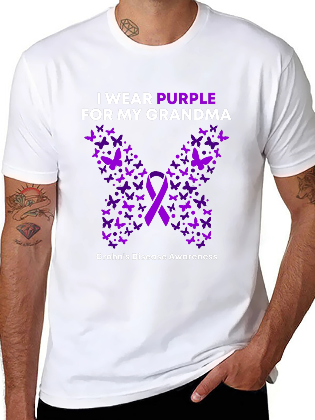 Camiseta Concientización Crohns - Abuela