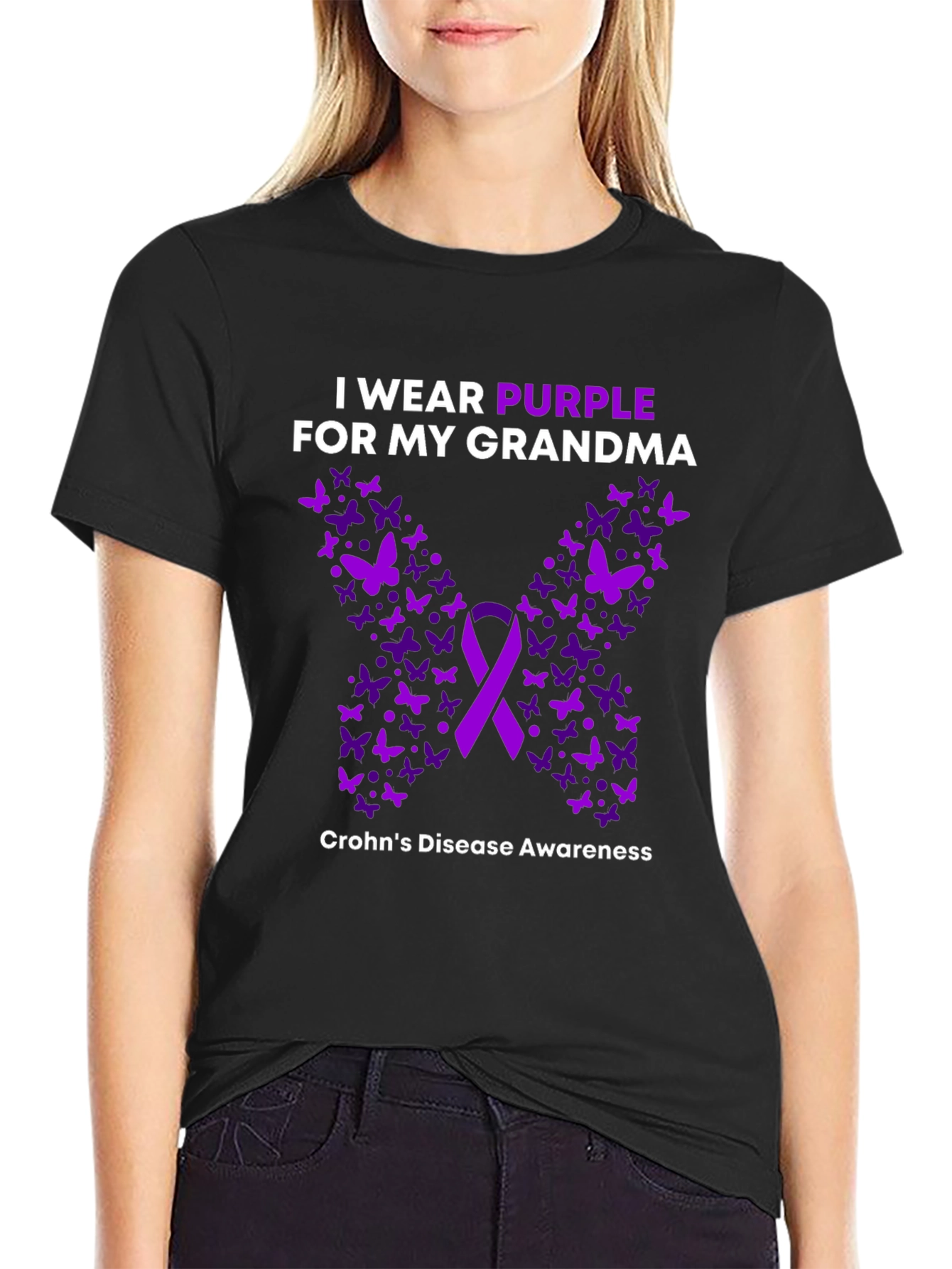Camiseta Concientización Crohns - Abuela