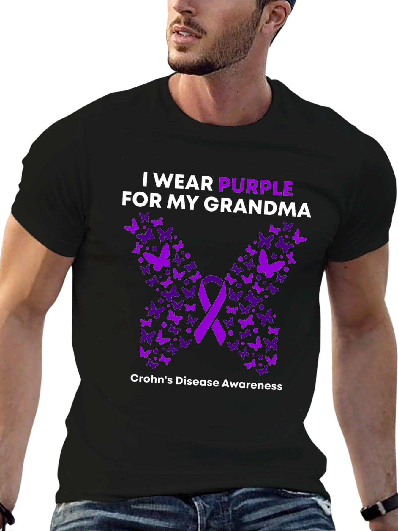 Camiseta Concientización Crohns - Abuela