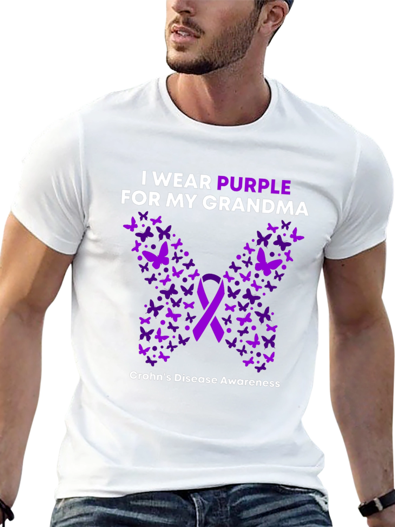 Camiseta Concientización Crohns - Abuela