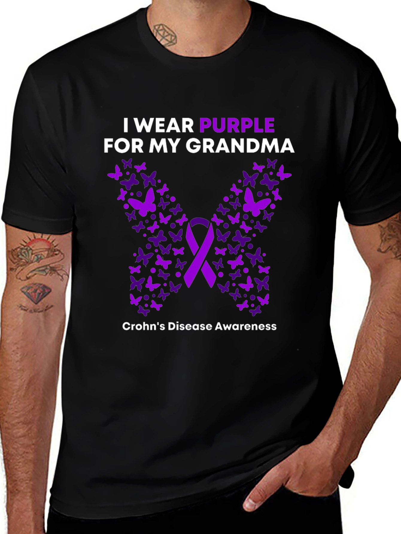 Camiseta Concientización Crohns - Abuela
