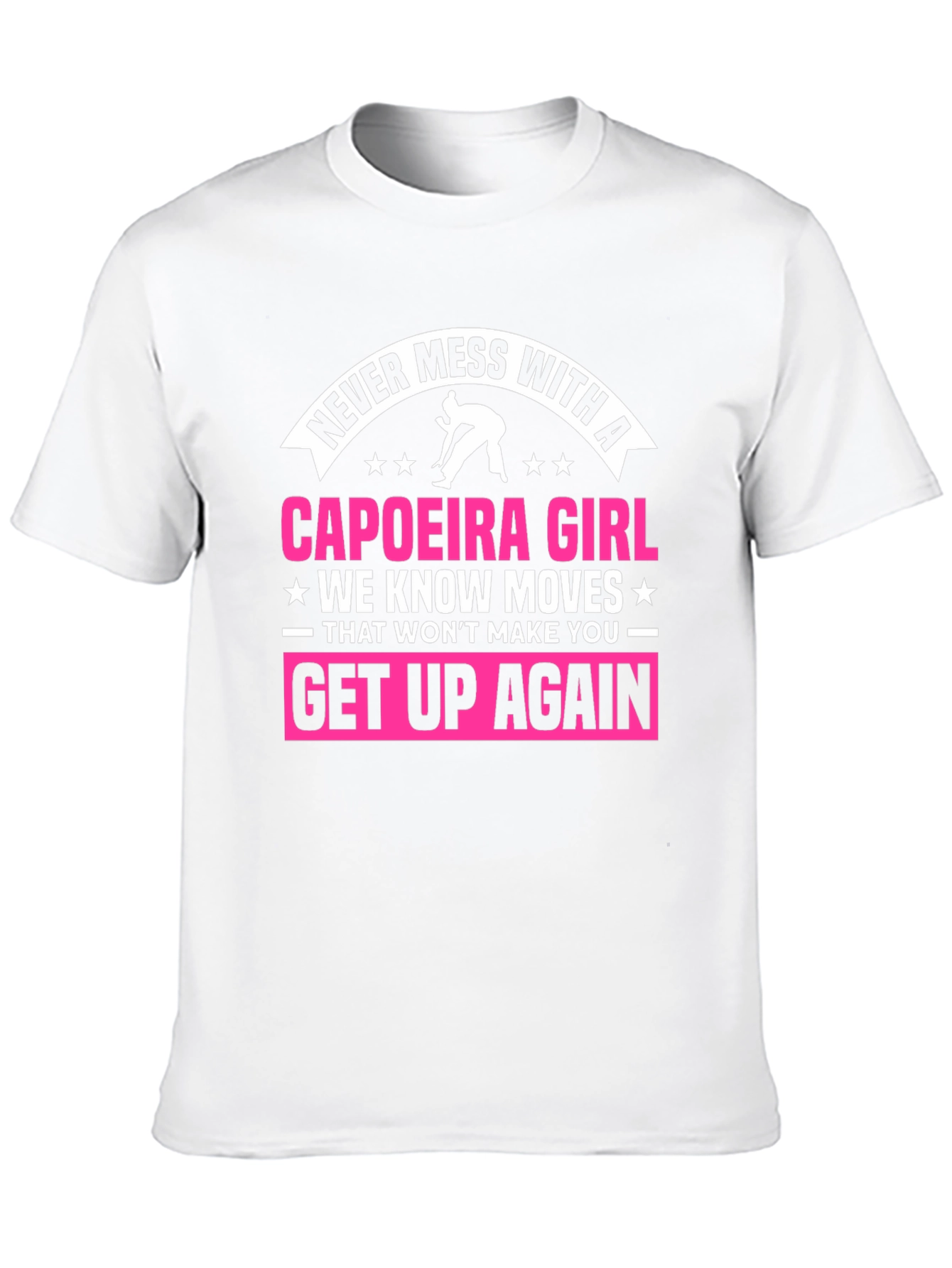 Camiseta Negra Capoeira Girl