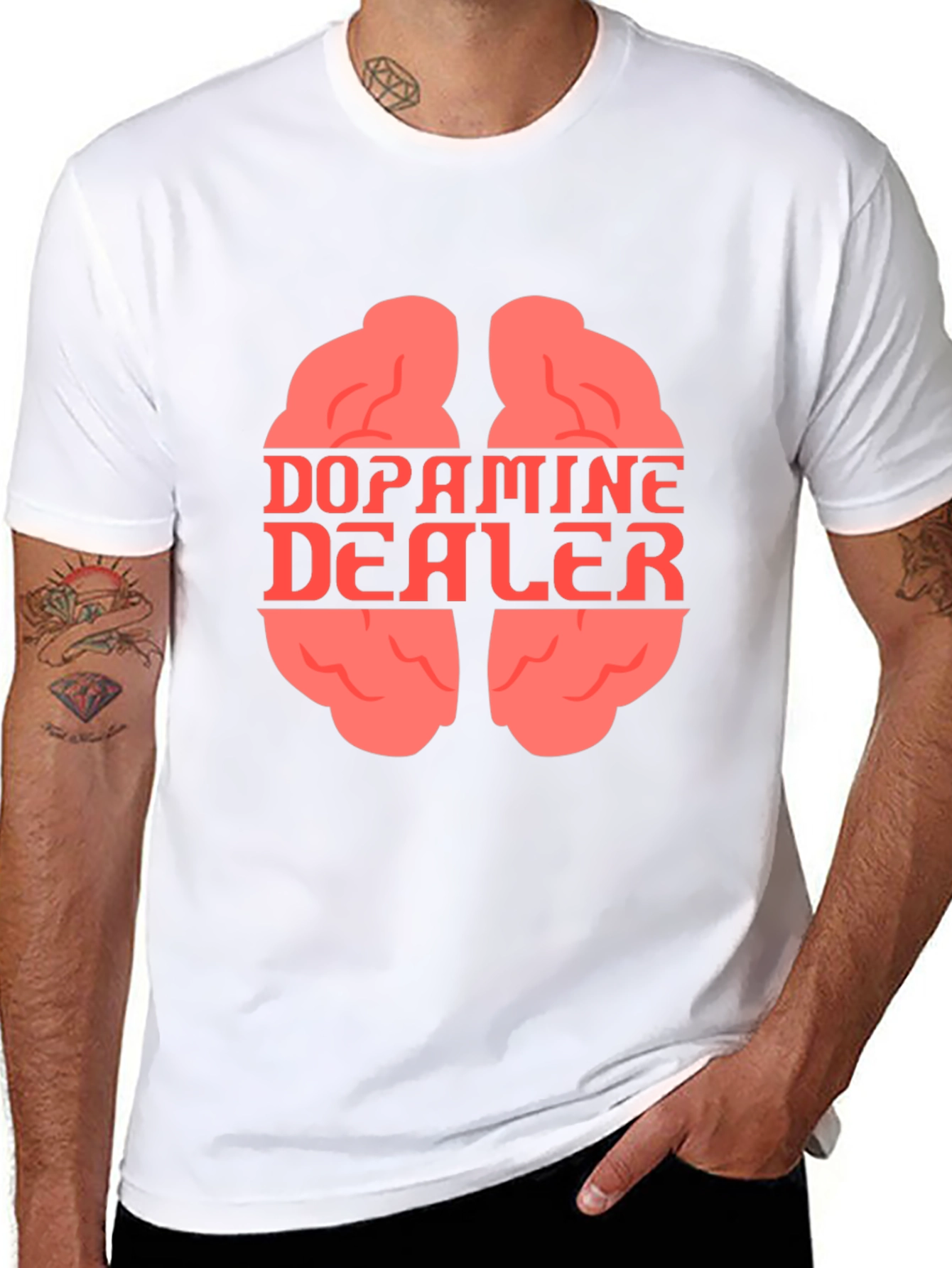 Camiseta Negra Dopamine Dealer