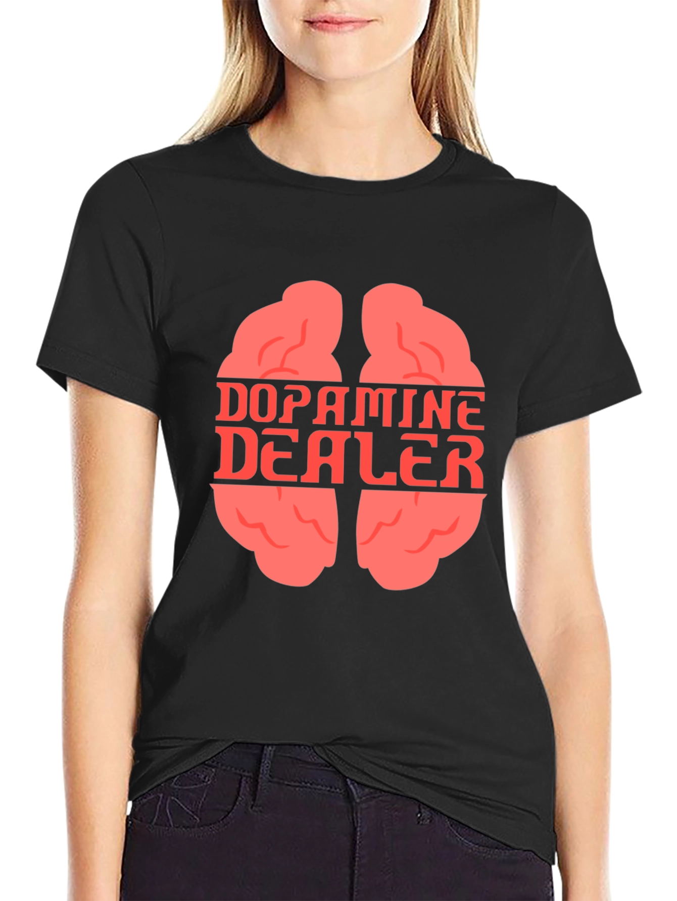 Camiseta Negra Dopamine Dealer