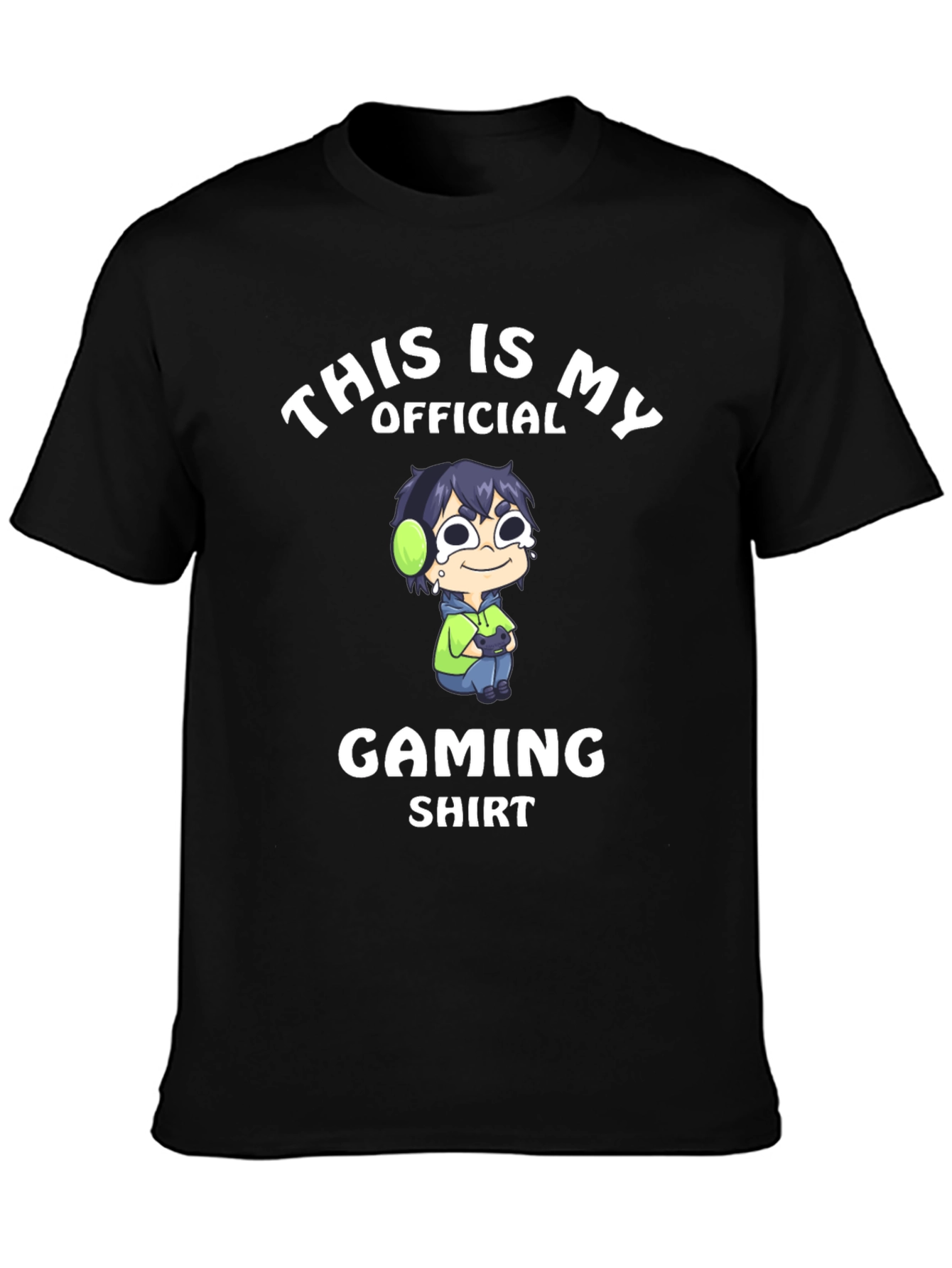 Camiseta Gaming Oficial - Diseño Divertido