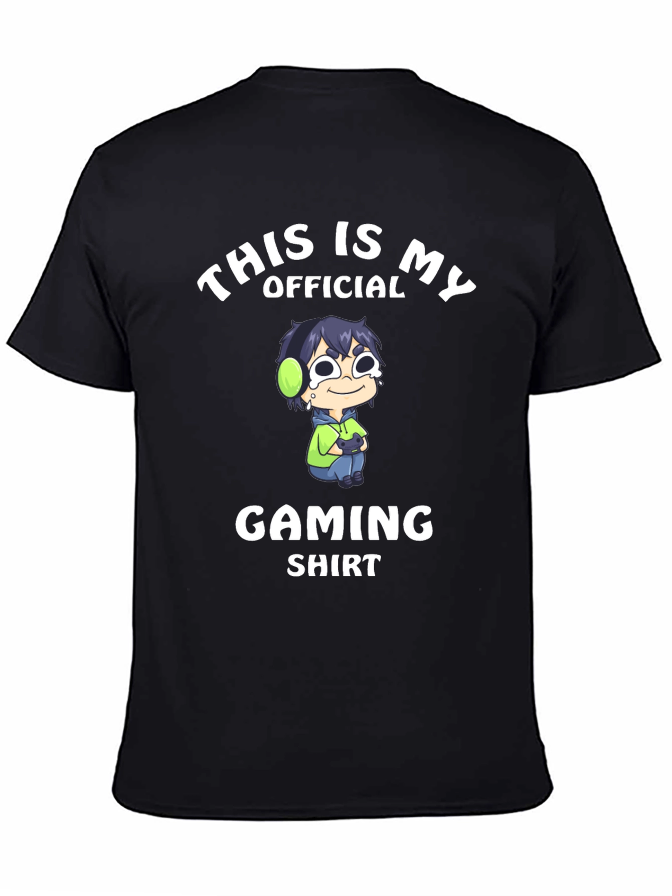 Camiseta Gaming Oficial - Diseño Divertido