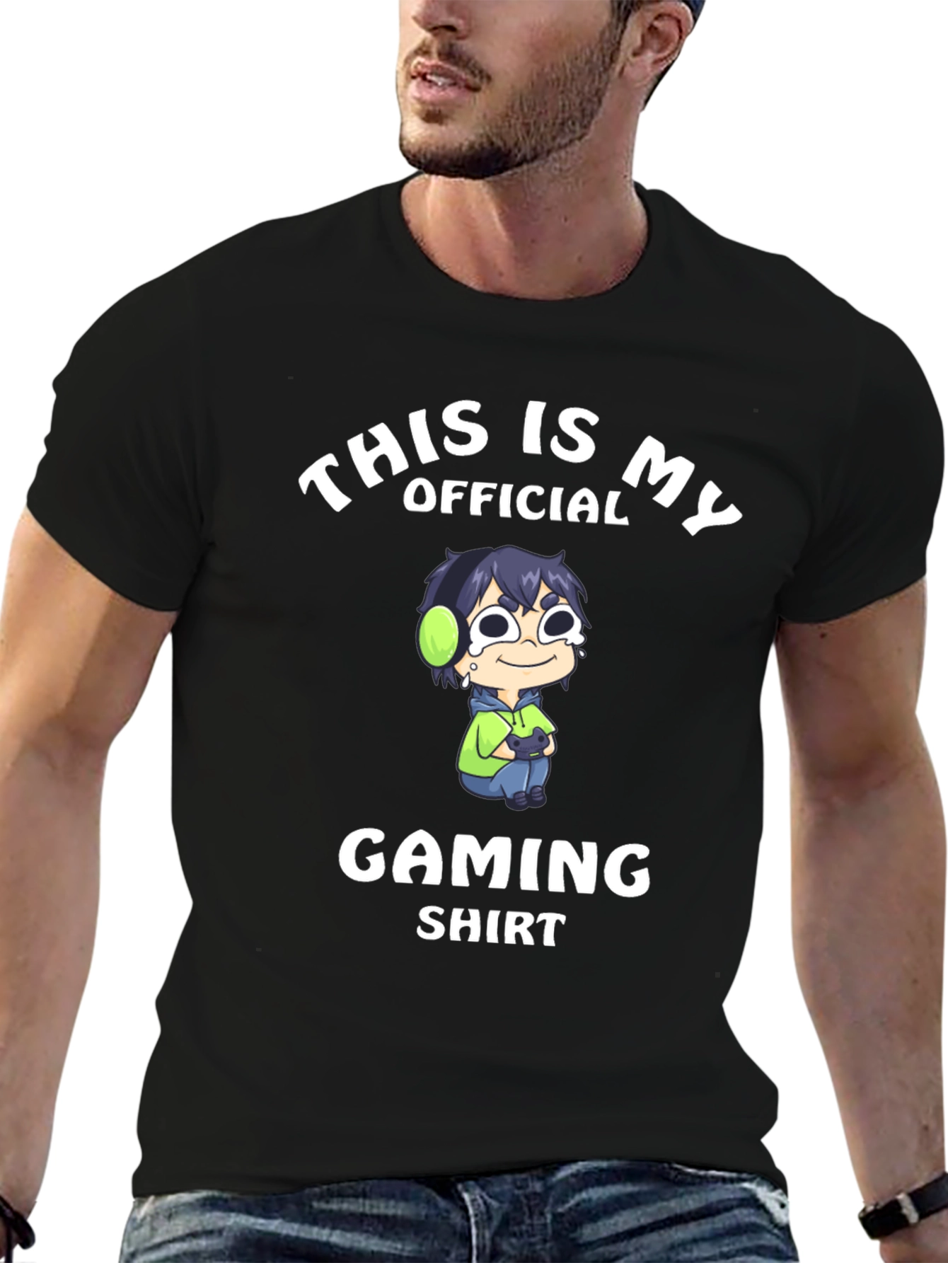 Camiseta Gaming Oficial - Diseño Divertido