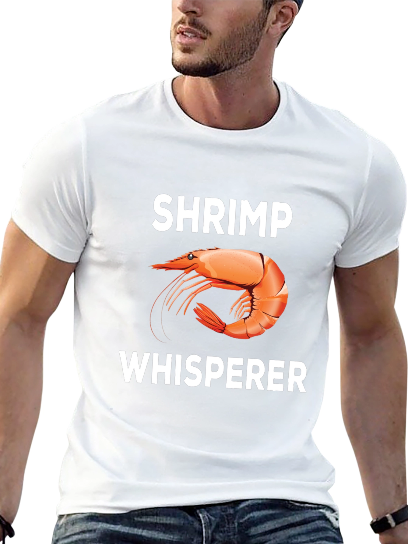 Camiseta Hombre Shrimp Whisperer