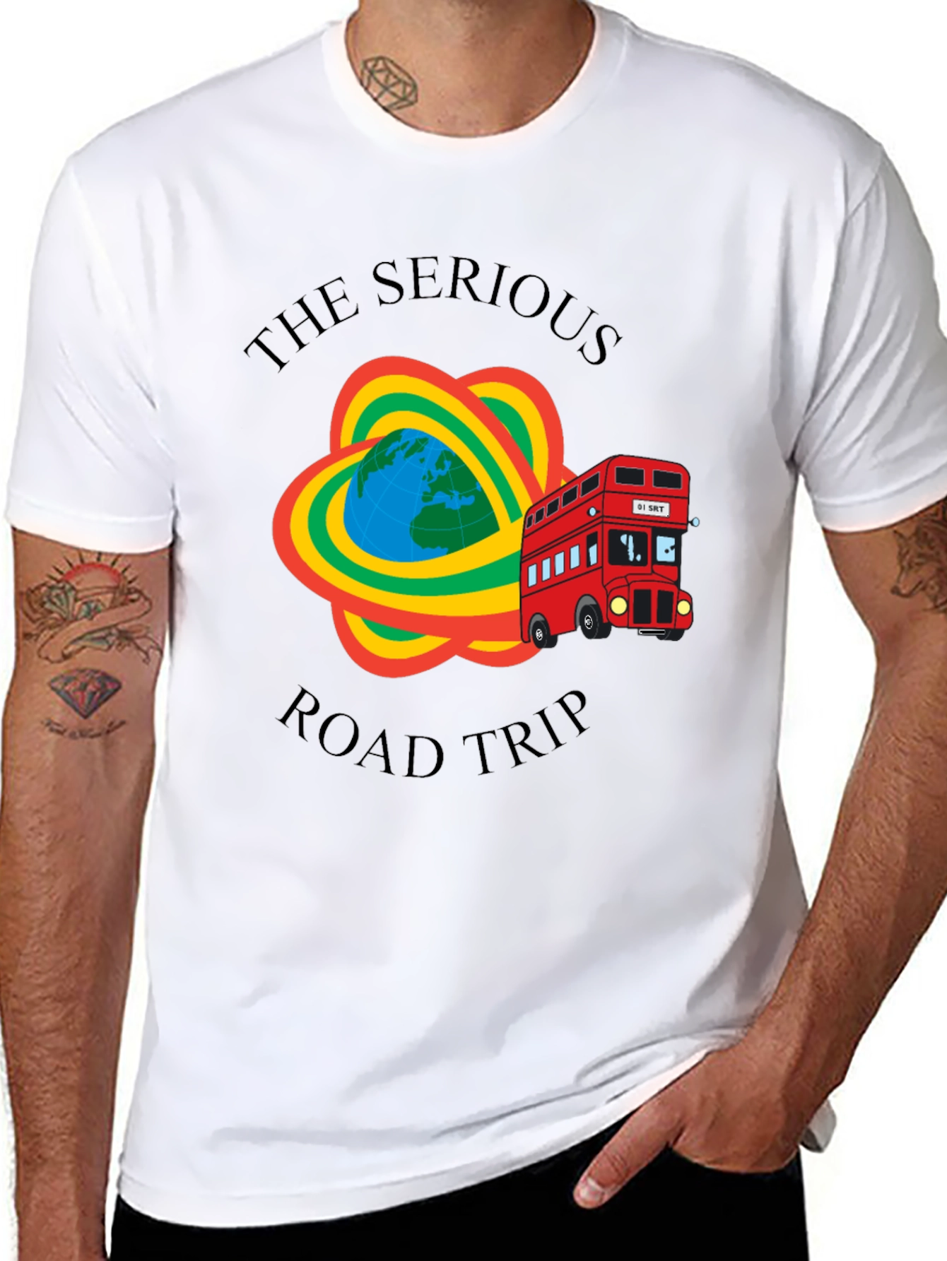 Camiseta Negra: The Serious Road Trip