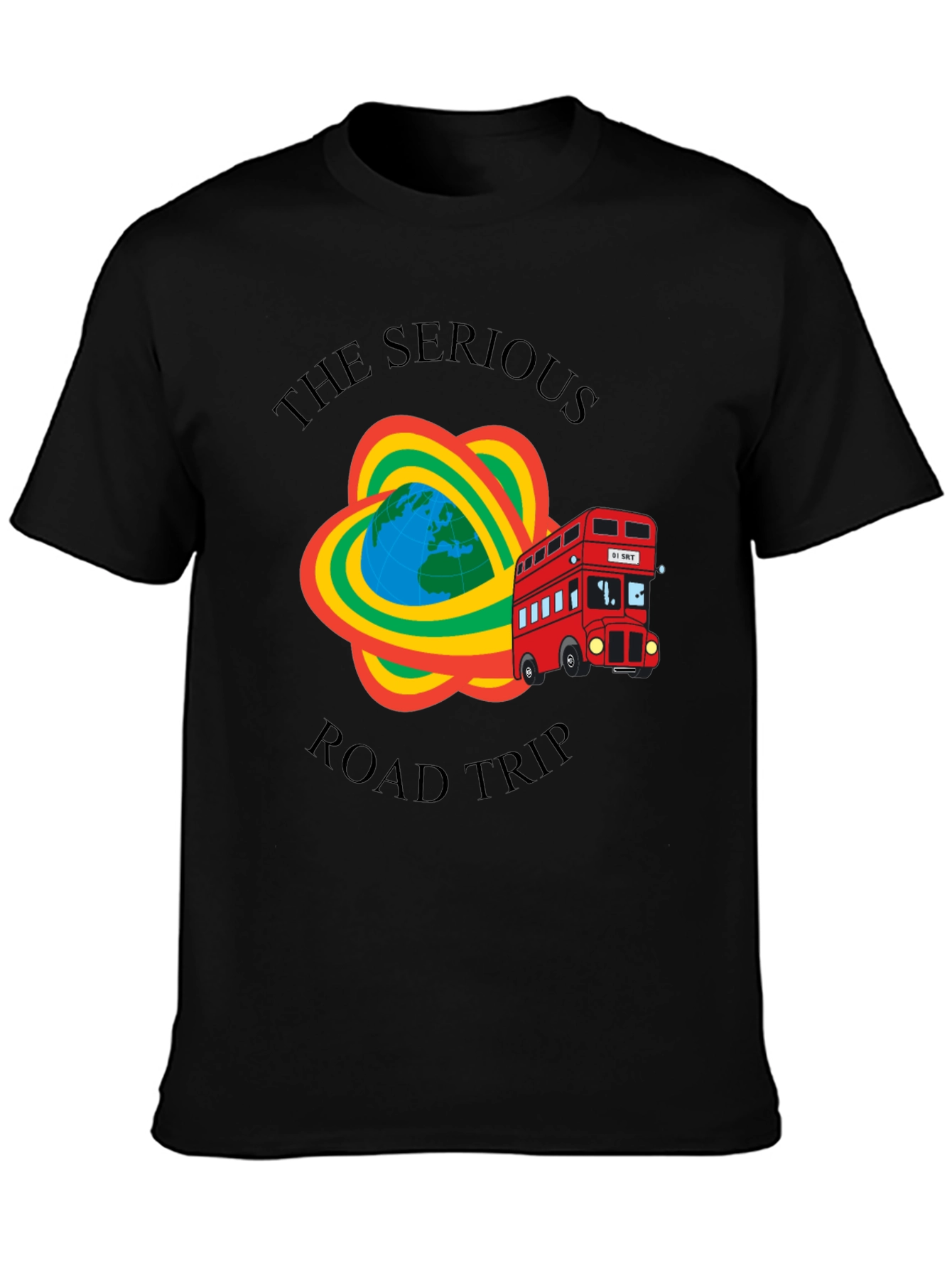 Camiseta Negra: The Serious Road Trip