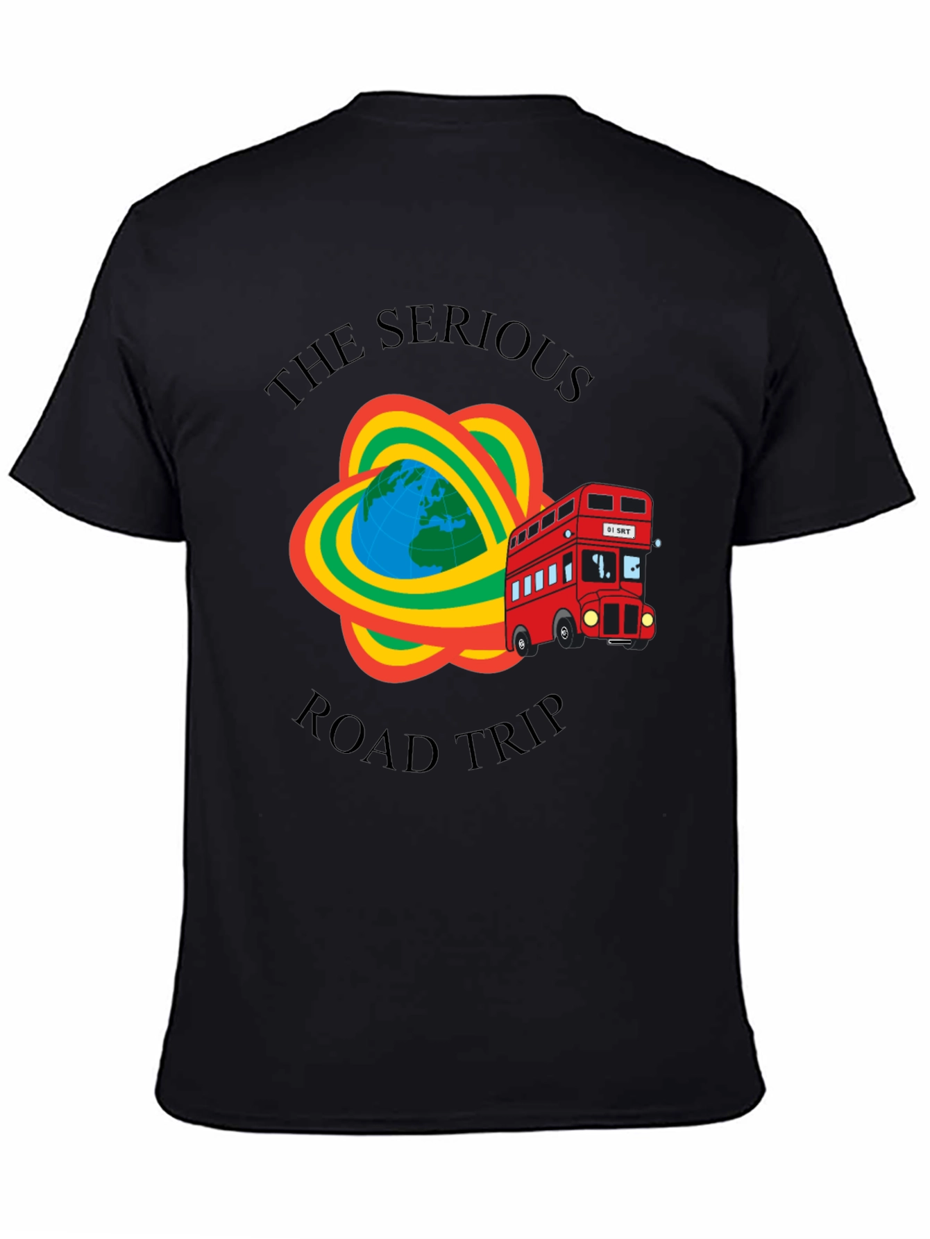 Camiseta Negra: The Serious Road Trip
