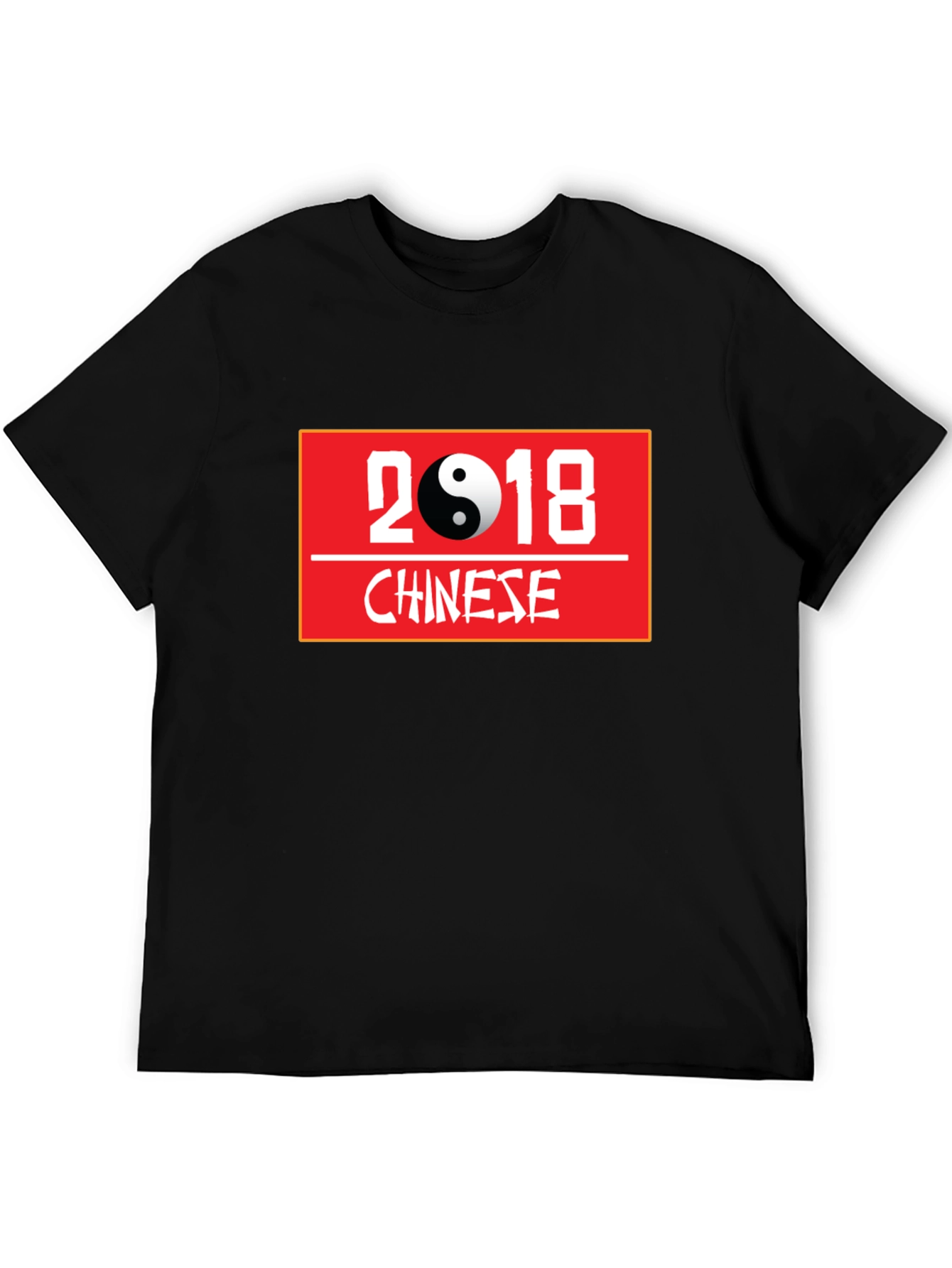 Camiseta Negra Año Nuevo Chino 2018