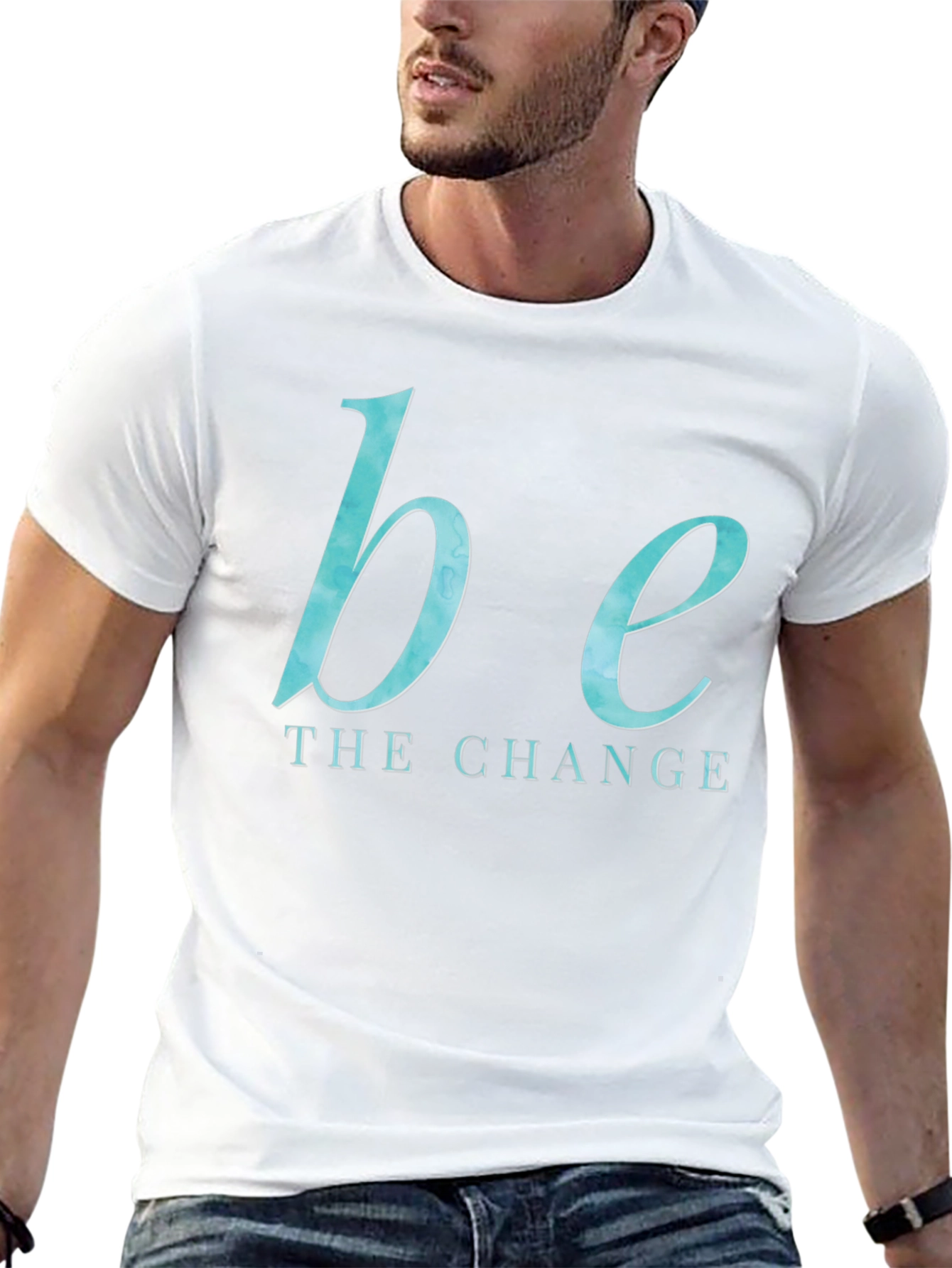 Camiseta Negra Be the Change