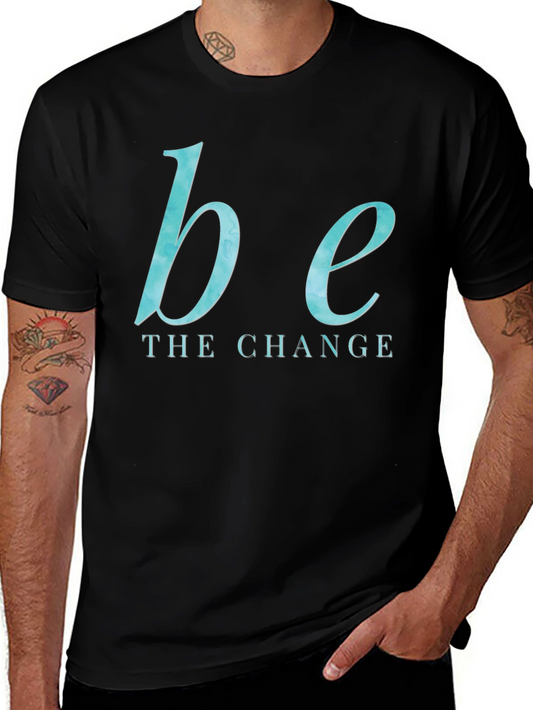 Camiseta Negra Be the Change